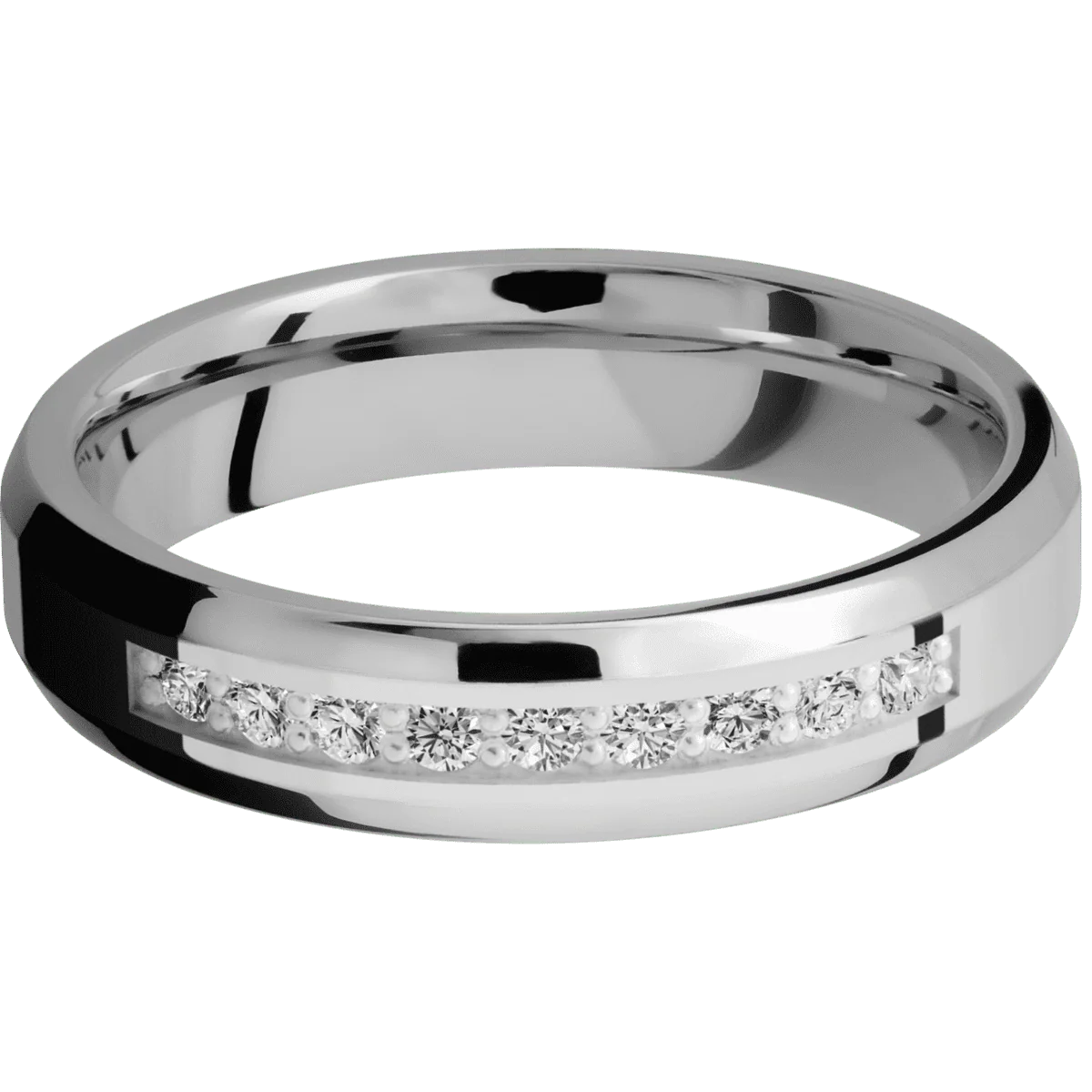 10K White Gold + Polish , Polish Finish - Image 3