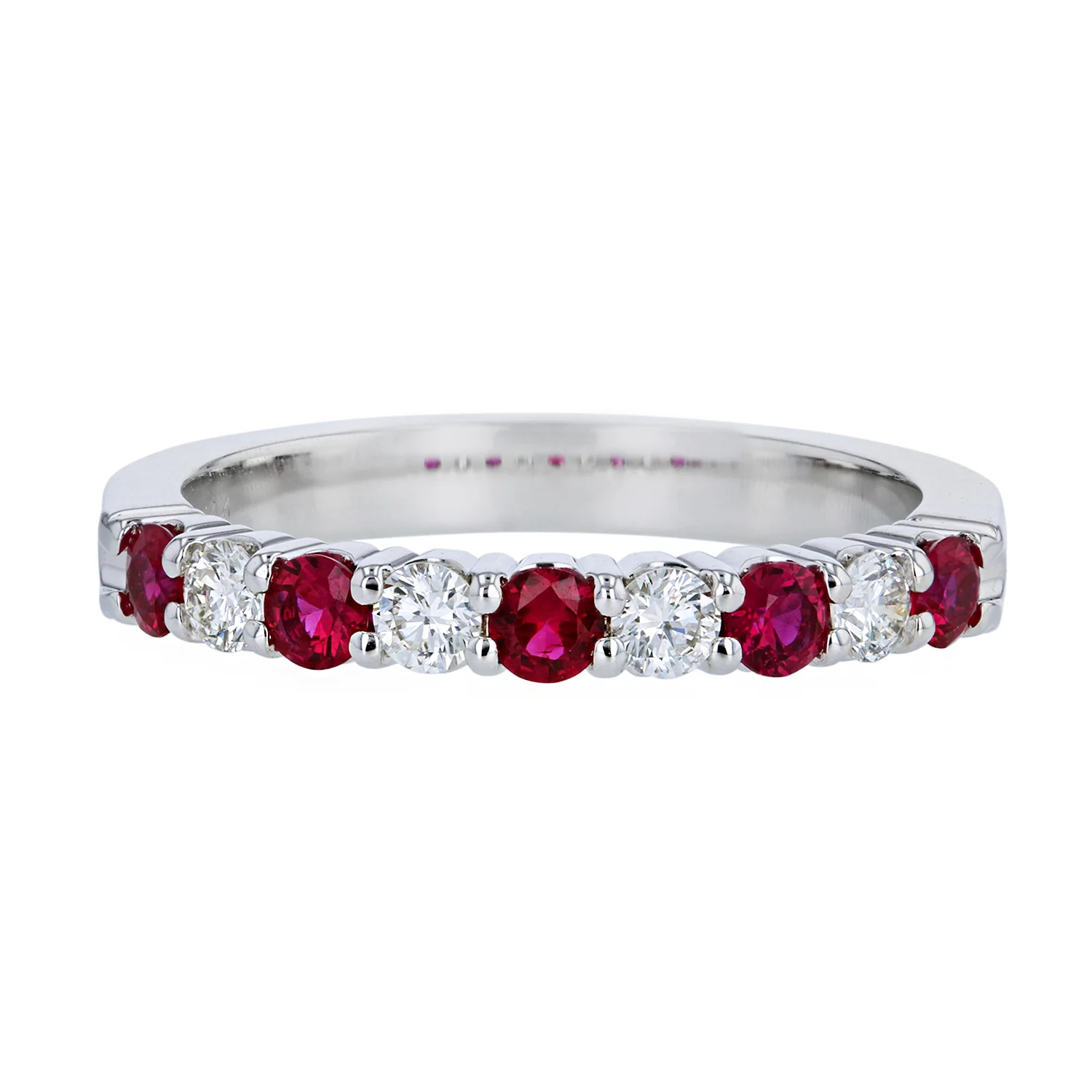 14K 0.18 CTW Ruby and 0.13 CTW Diamond Ring