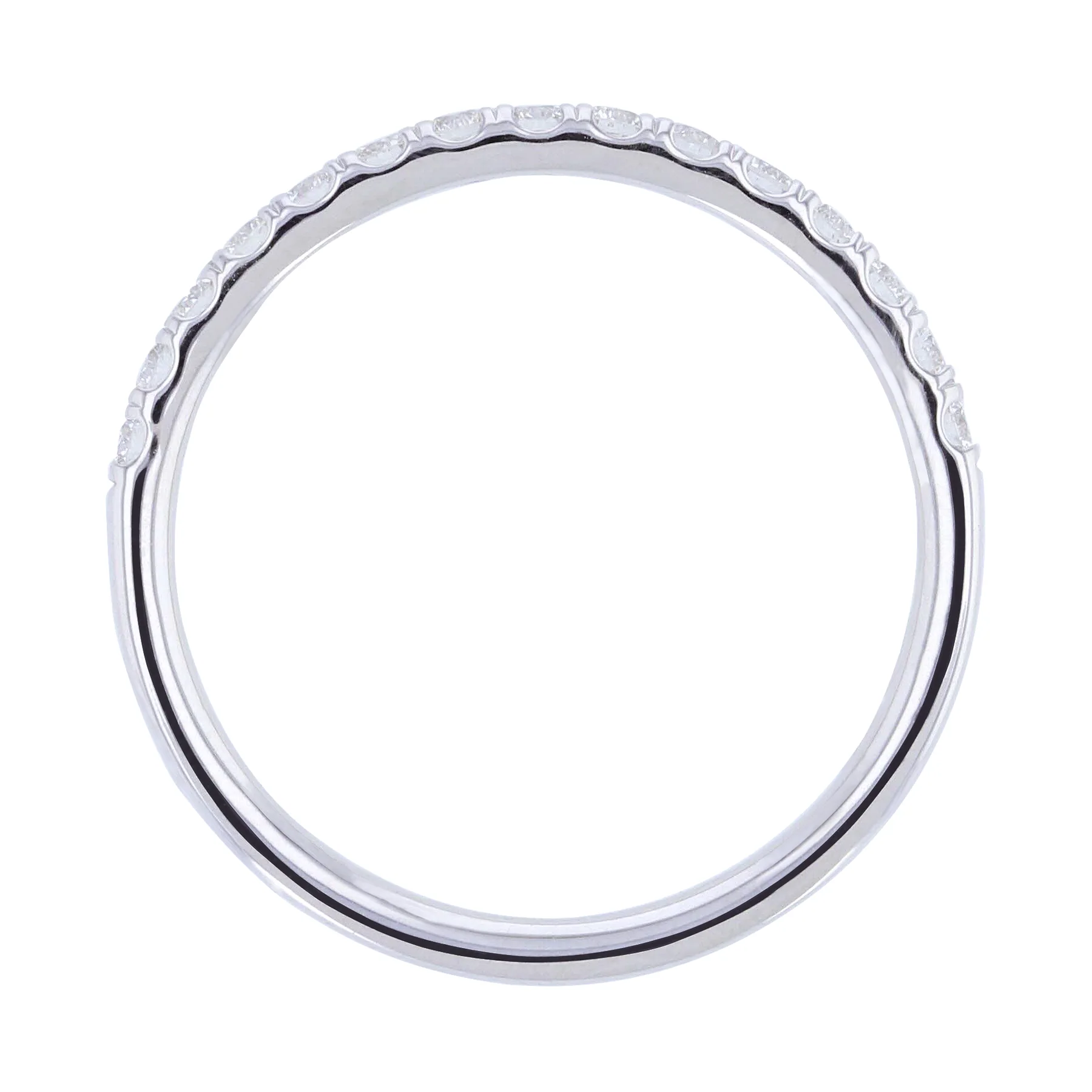 14K 0.32 CTW Diamond Wedding Band - Image 3