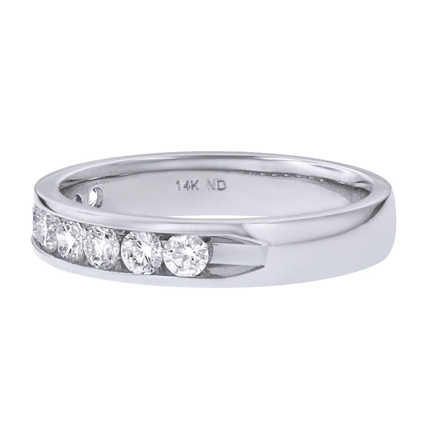 14K 0.50 CTW Diamond Wedding Band - Image 2