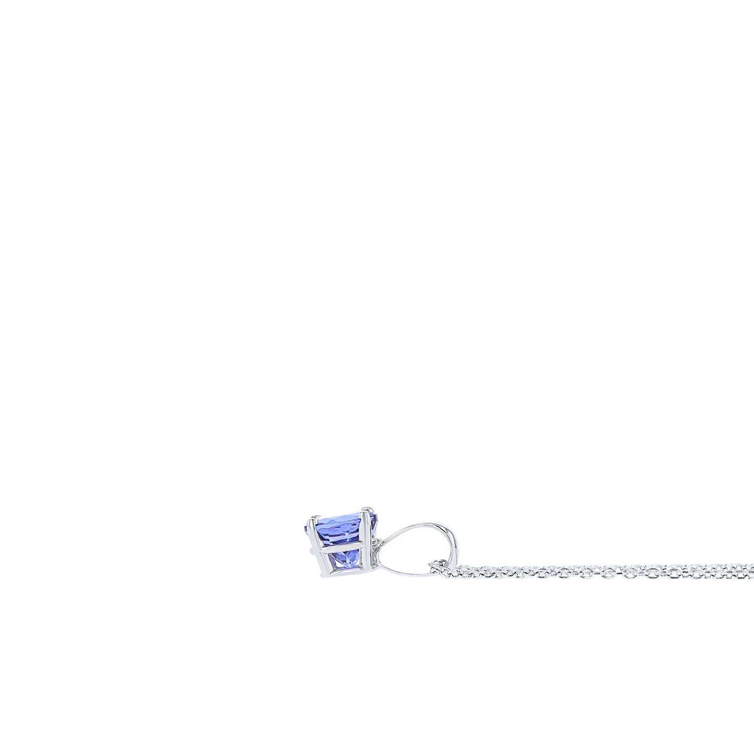 14K 0.68 Carat Tanzanite Pendant - Image 2