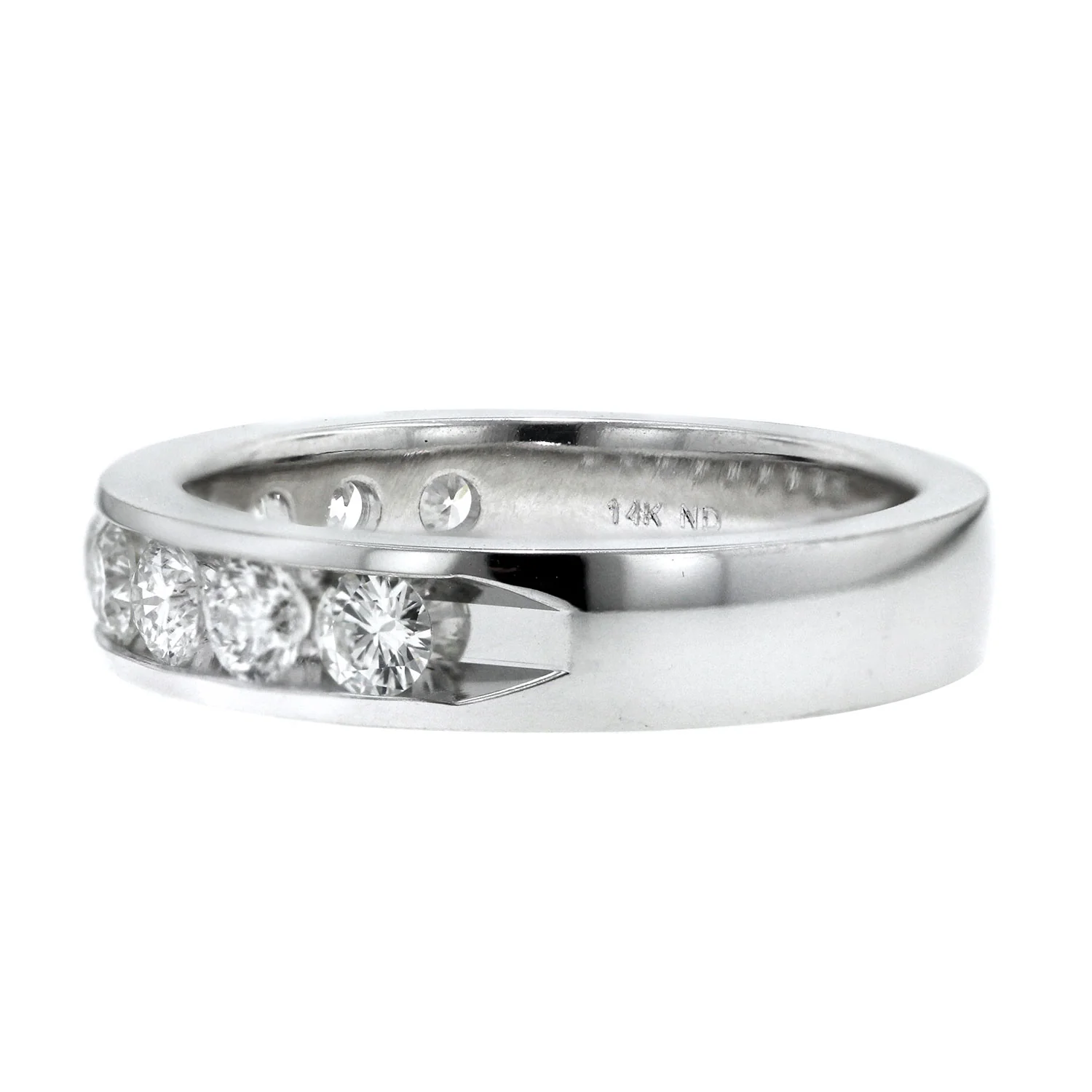 14K 1.00 CTW Diamond Wedding Band - Image 2