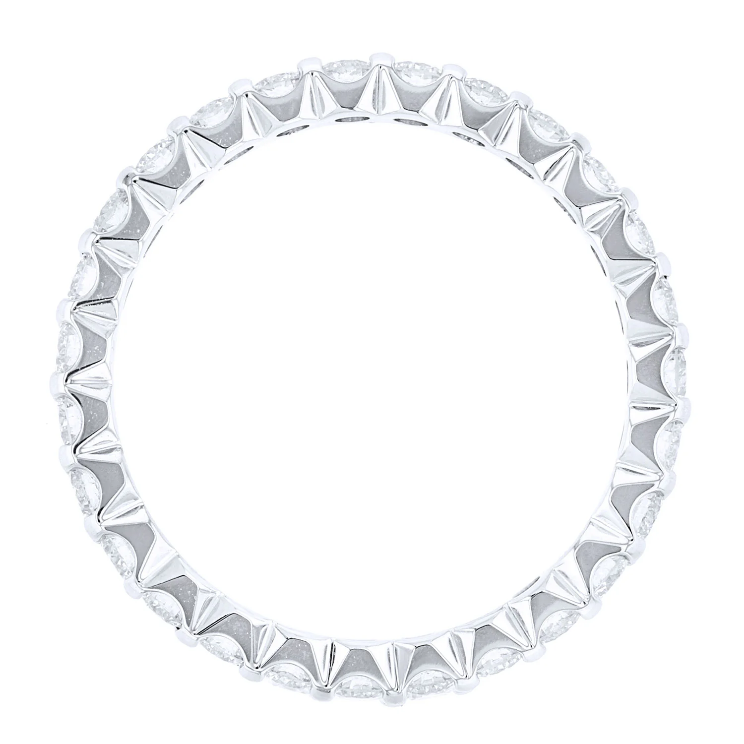 14K 1.05 CTW Diamond Eternity Band - Image 2