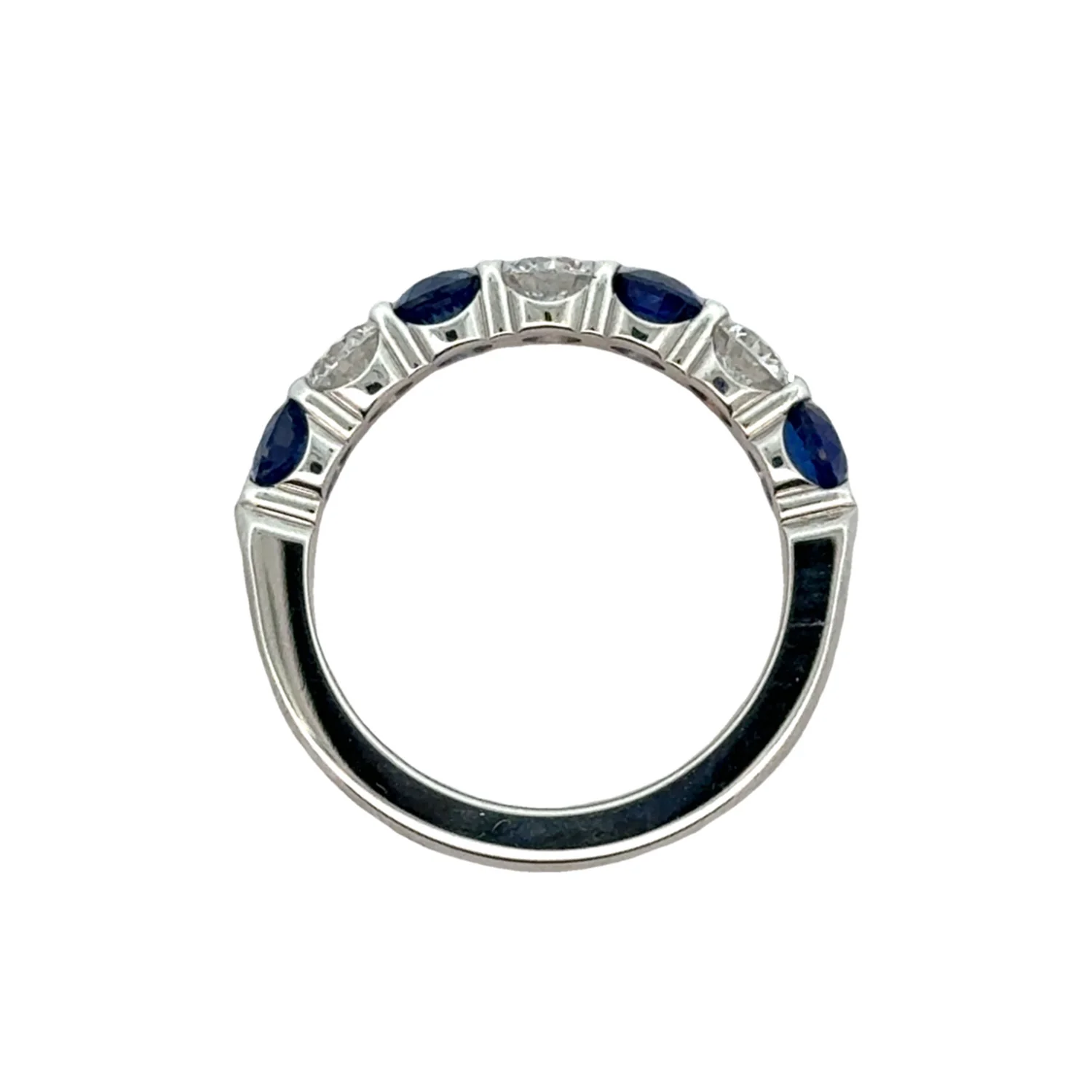 14K 1.20 CTW Sapphire and 0.75 CTW Diamond Ring - Image 2