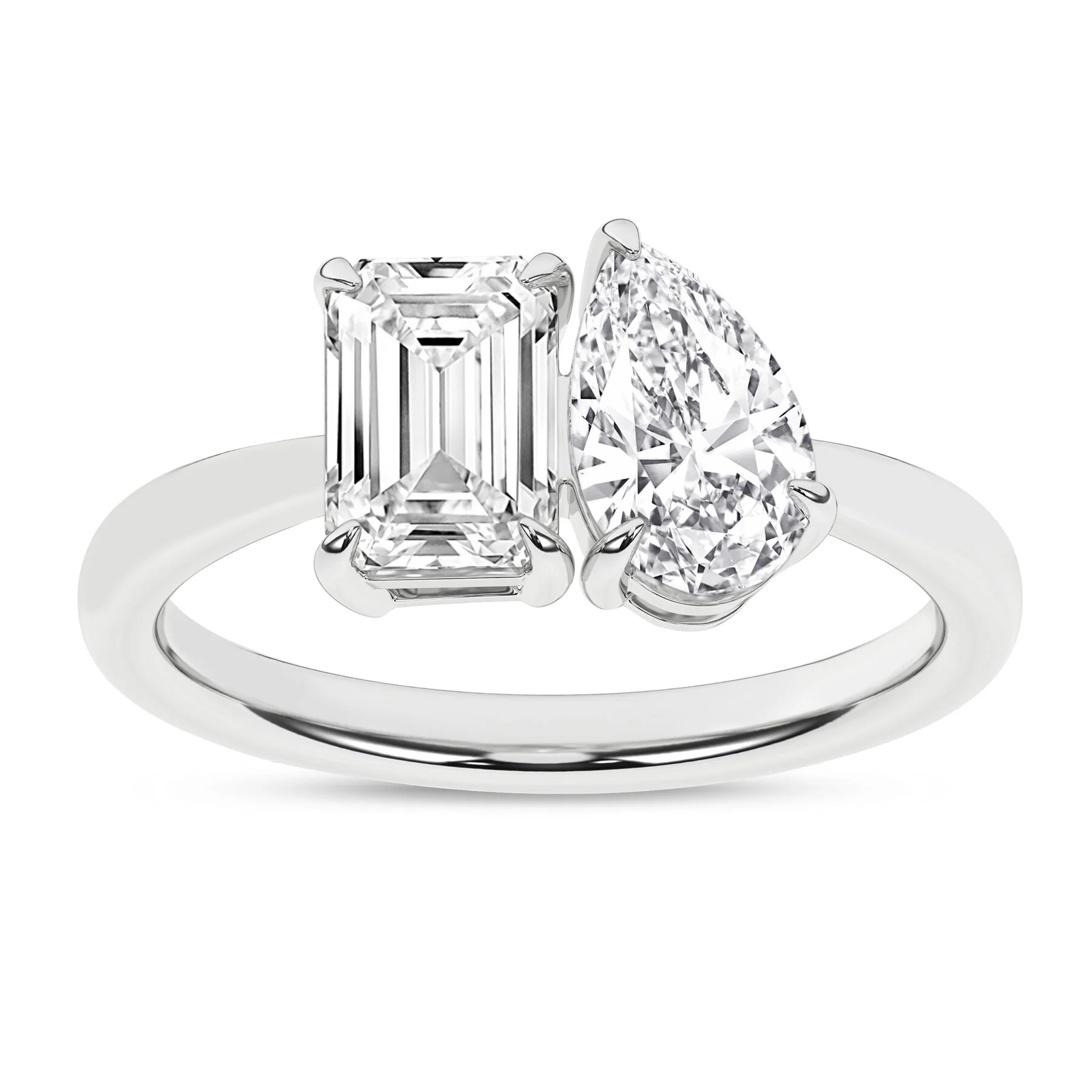 14K 1.80 CTW Lab Grown Diamond Ring