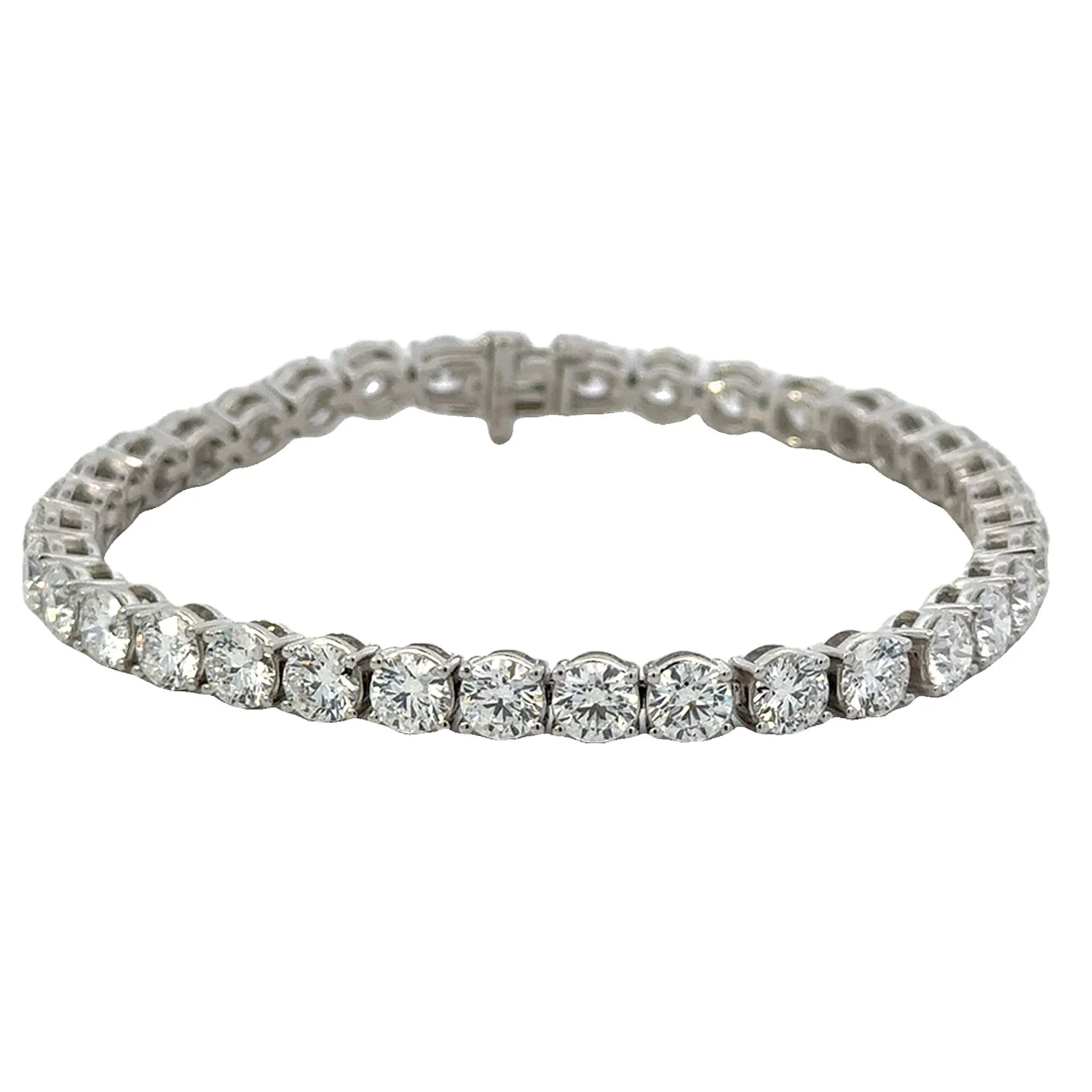 14K 11.89 CTW Lab Grown Diamond Tennis Bracelet
