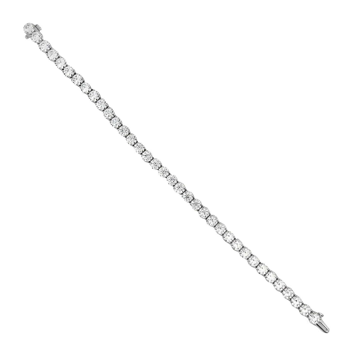 14K 11.89 CTW Lab Grown Diamond Tennis Bracelet - Image 2