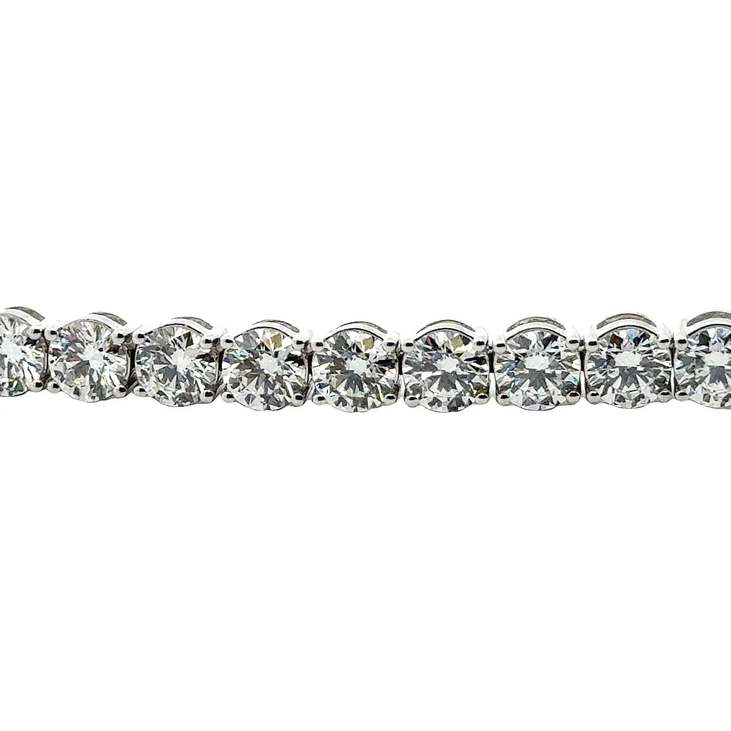 14K 11.89 CTW Lab Grown Diamond Tennis Bracelet - Image 3