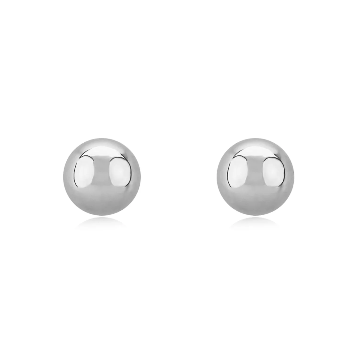 14K 4mm Ball Stud Earrings