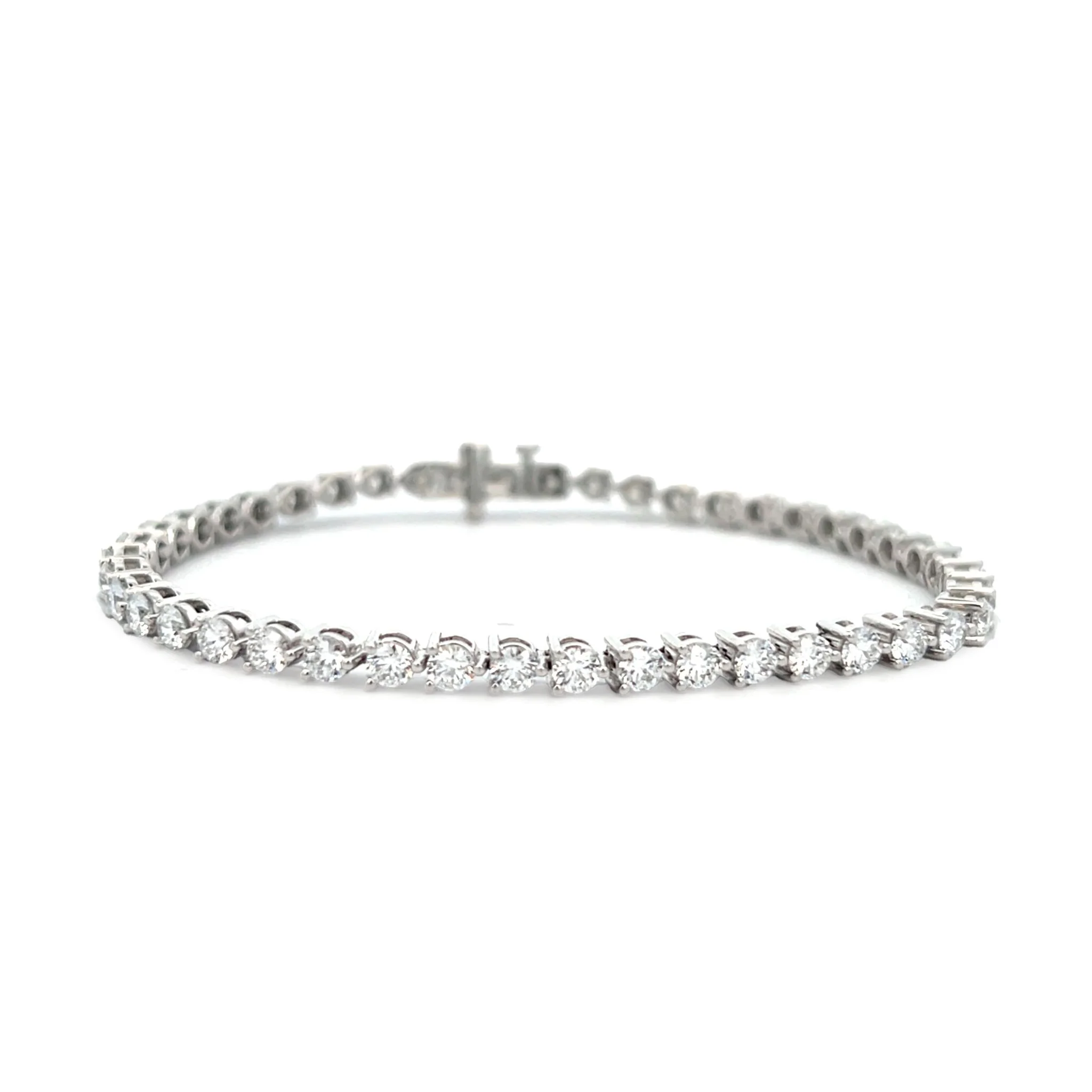 14K 5.09 CTW Lab Grown Diamond Tennis Bracelet