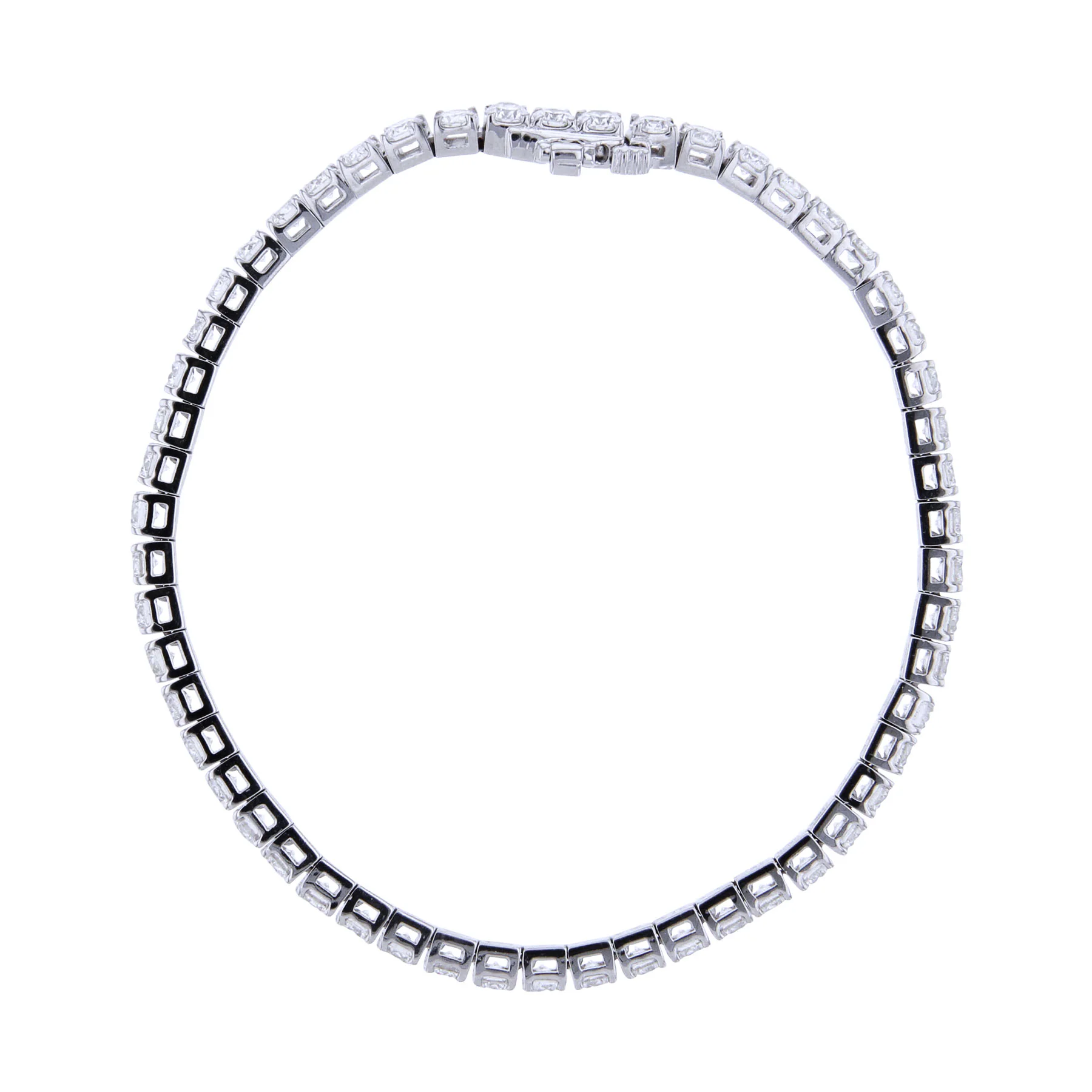 14K 6.10 CTW Diamond Tennis Bracelet - Image 2