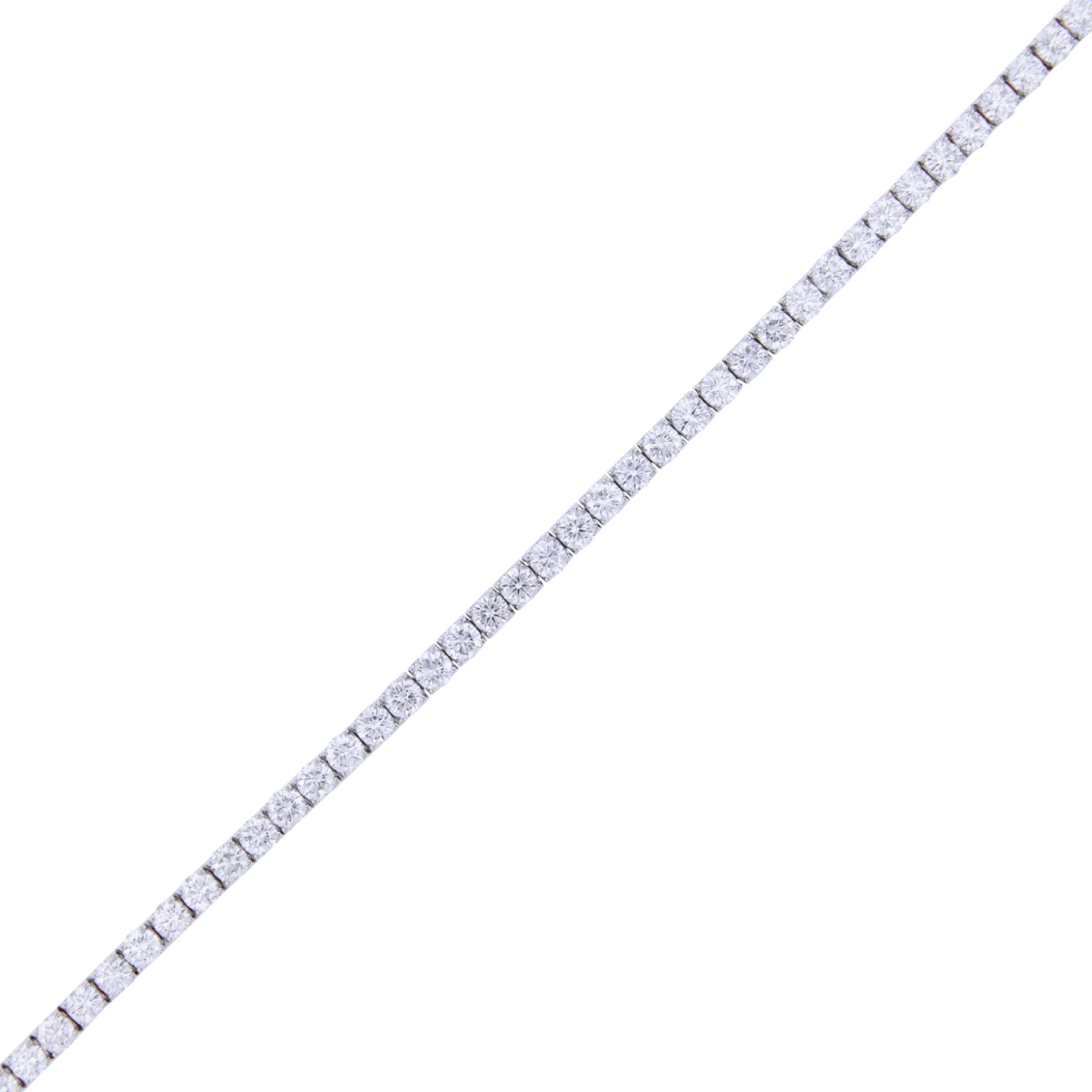 14K 6.10 CTW Diamond Tennis Bracelet - Image 3