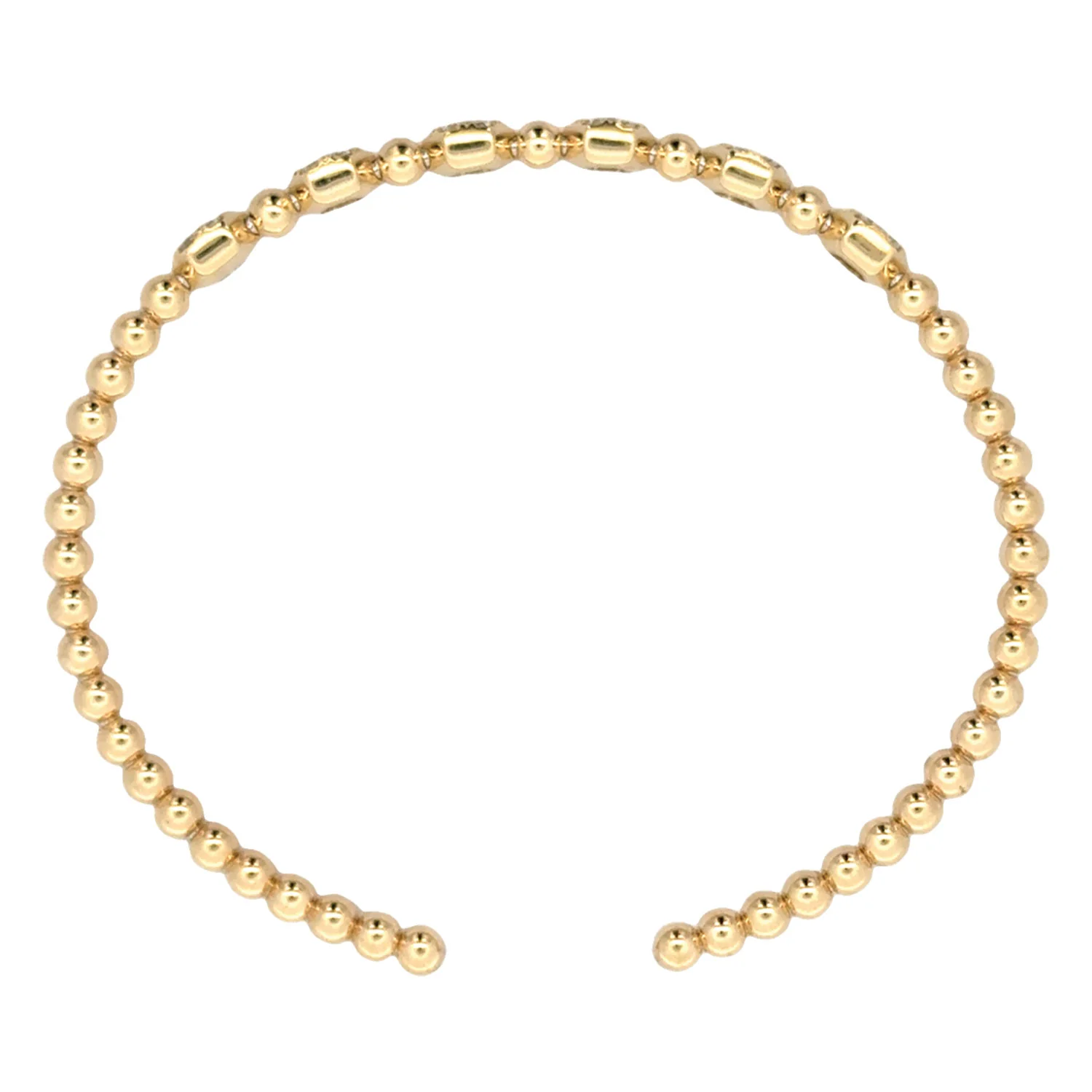 14K Diamond Bangle - 0.60ctw - Image 2