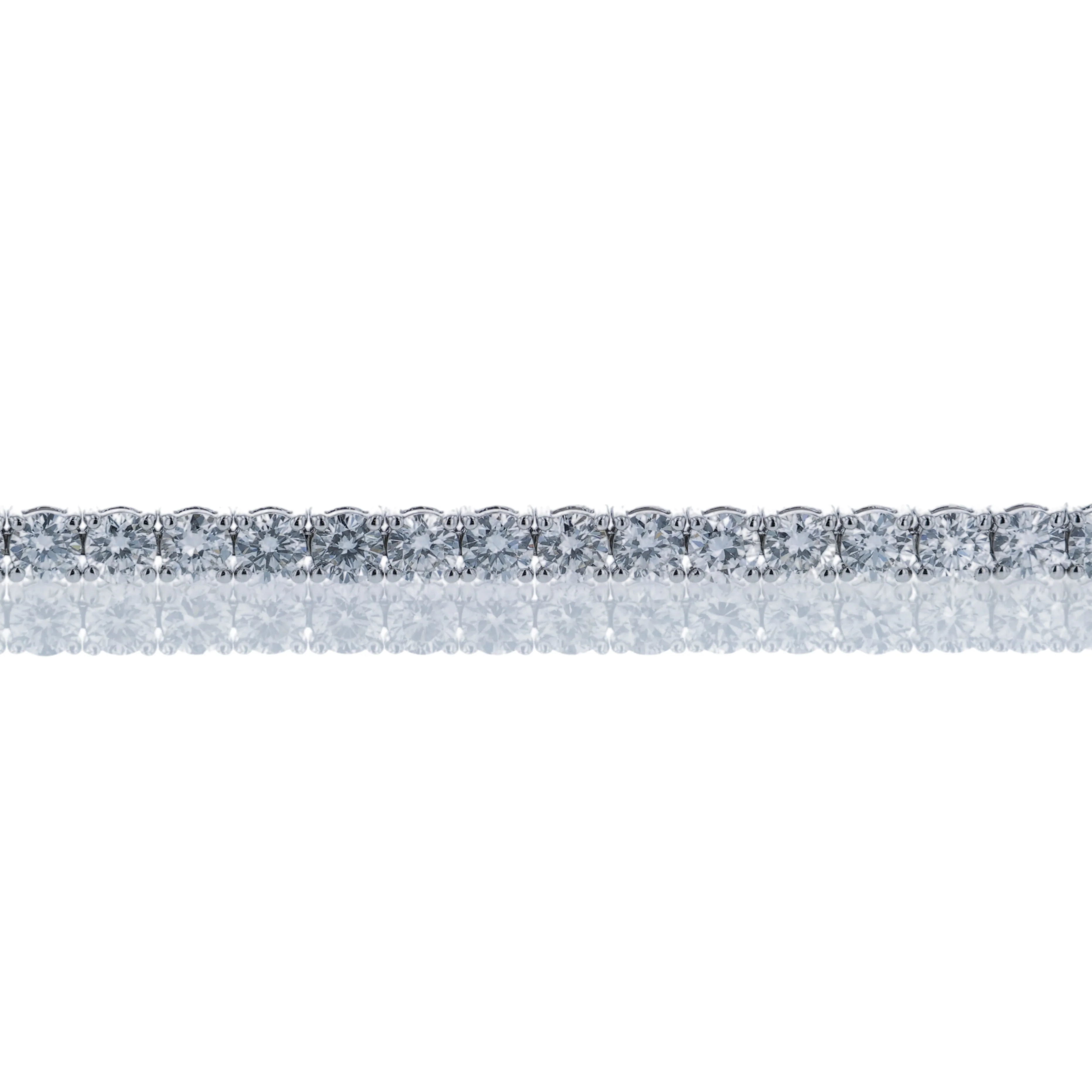 14K Lab Grown Diamond Tennis Bracelet - 4.95ctw - Image 2