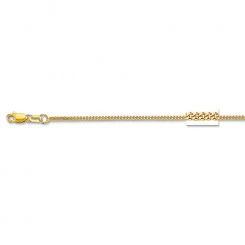14K Yellow Gold Gourmette Chain