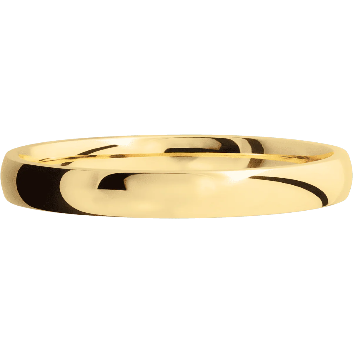 14K Yellow Gold + Polish Finish - Image 3