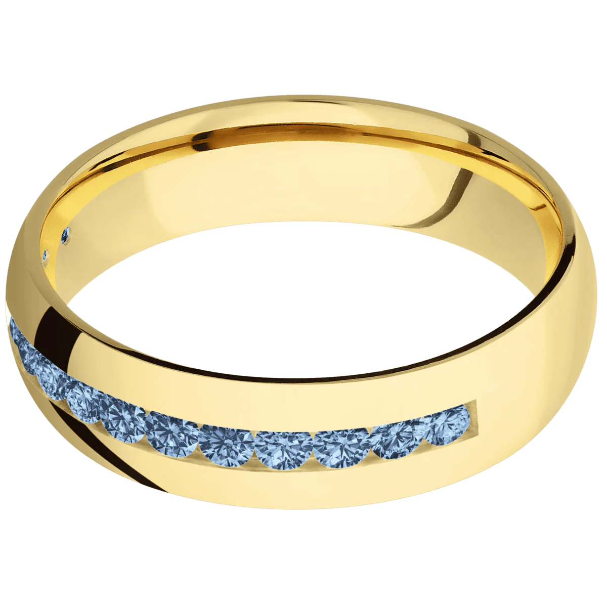 18K Yellow Gold + Polish Finish - Image 3