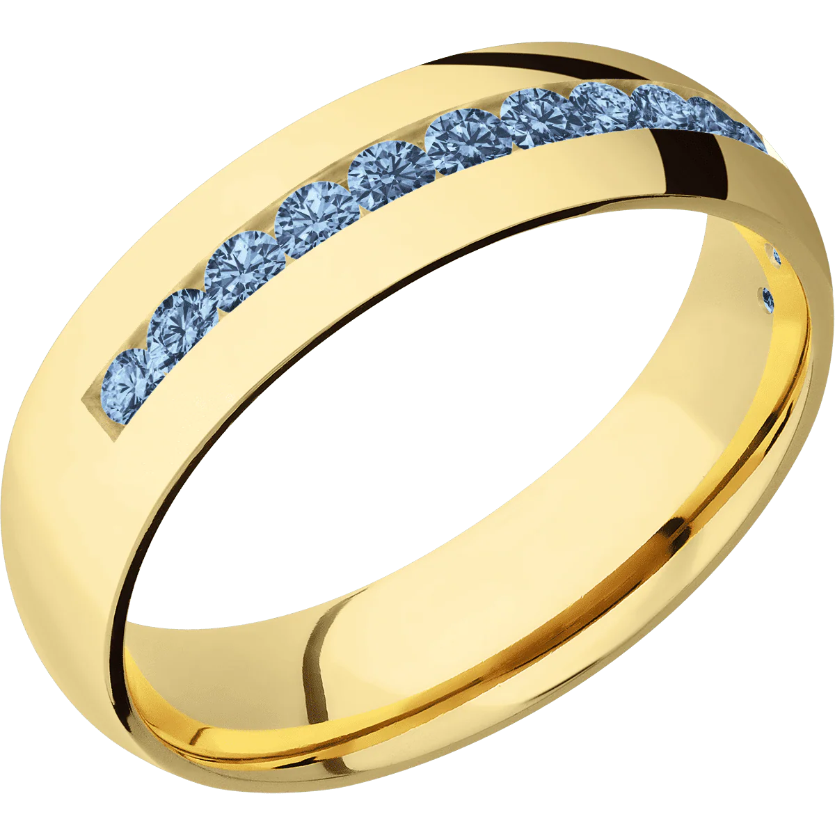 18K Yellow Gold + Polish Finish - Image 2