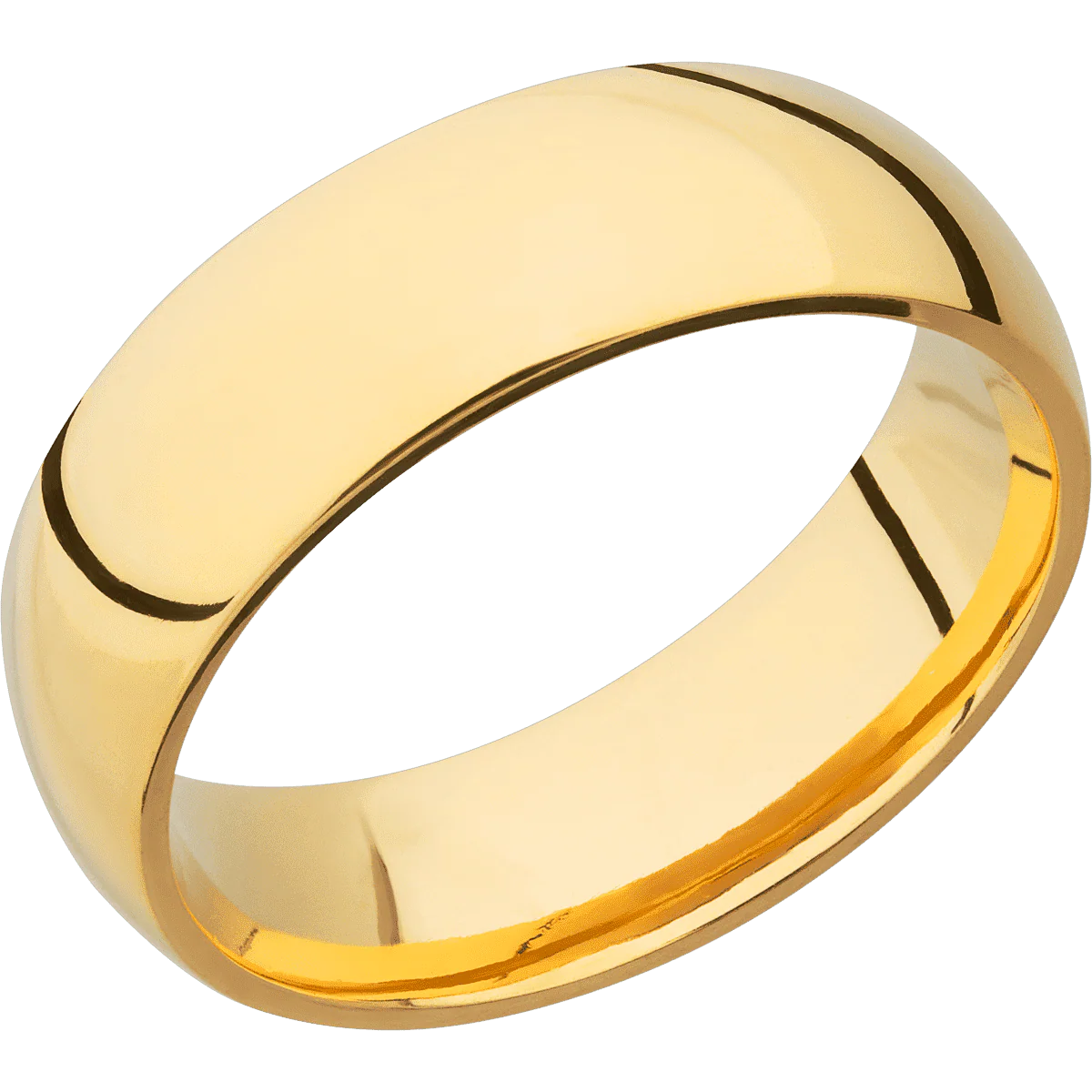 18K Yellow Gold + Polish Finish - Image 2