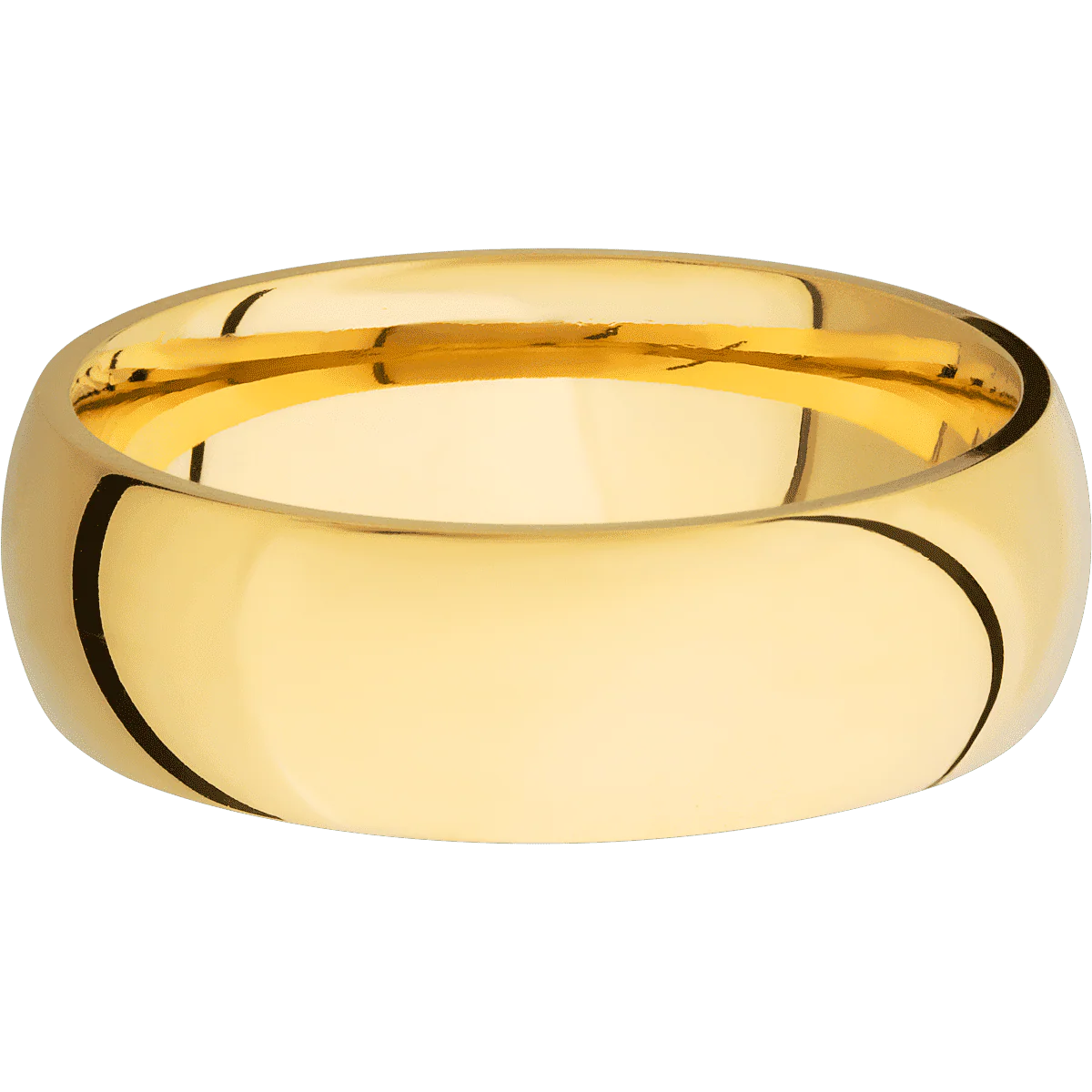 18K Yellow Gold + Polish Finish - Image 3