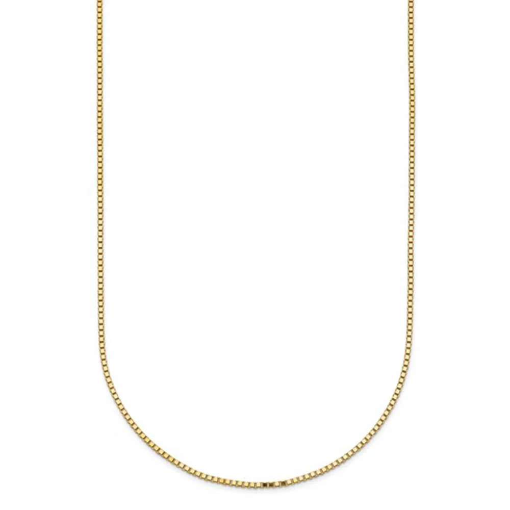 18K Yellow Gold Box Chain - Image 2