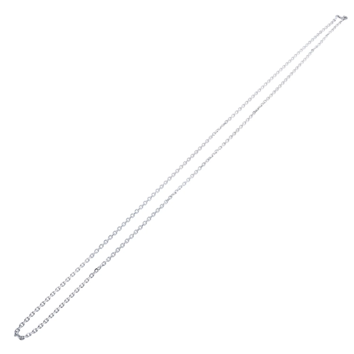 Sterling Silver 30 Inch Cable Chain - Image 2