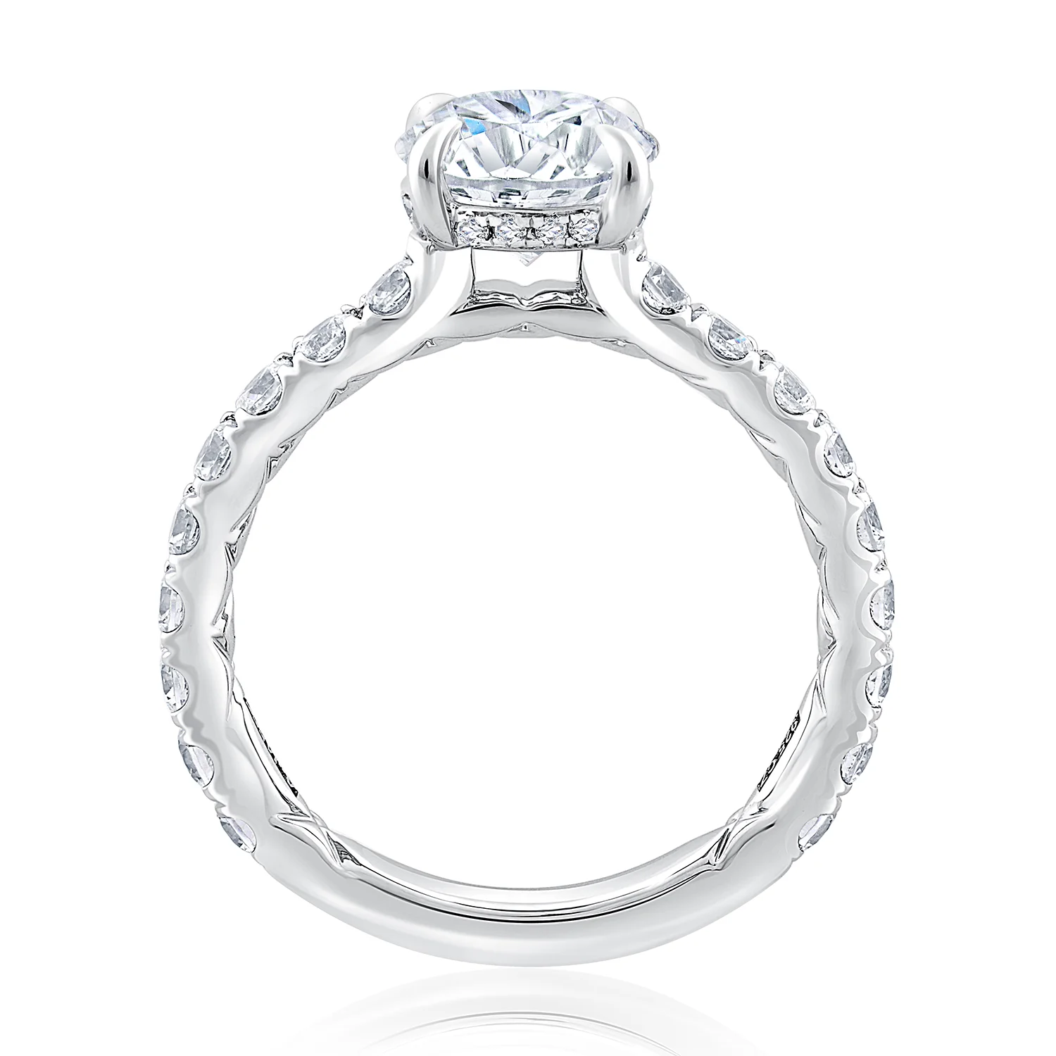A.JAFFE 14K Diamond Engagement Ring ME1865BQ - Image 2