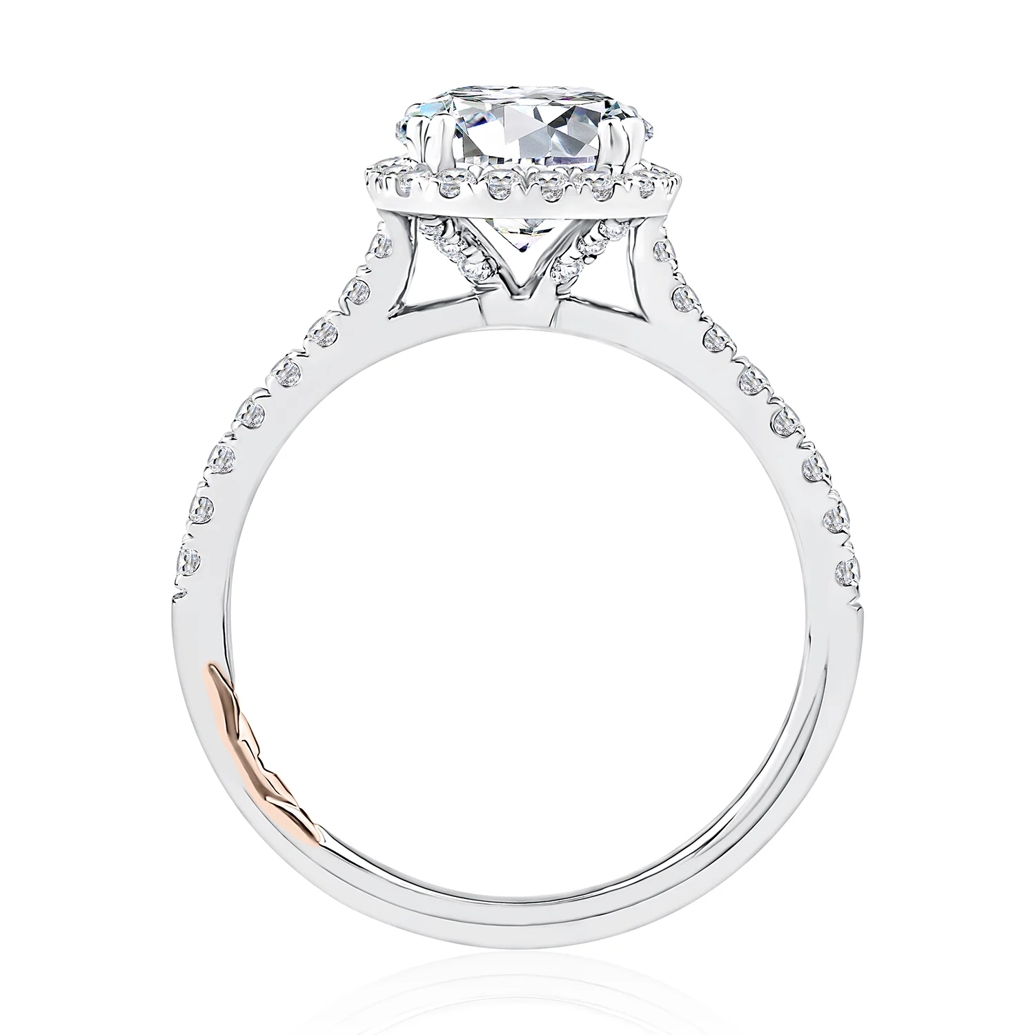 A.JAFFE 14K Diamond Engagement Ring MECRD2546 - Image 2