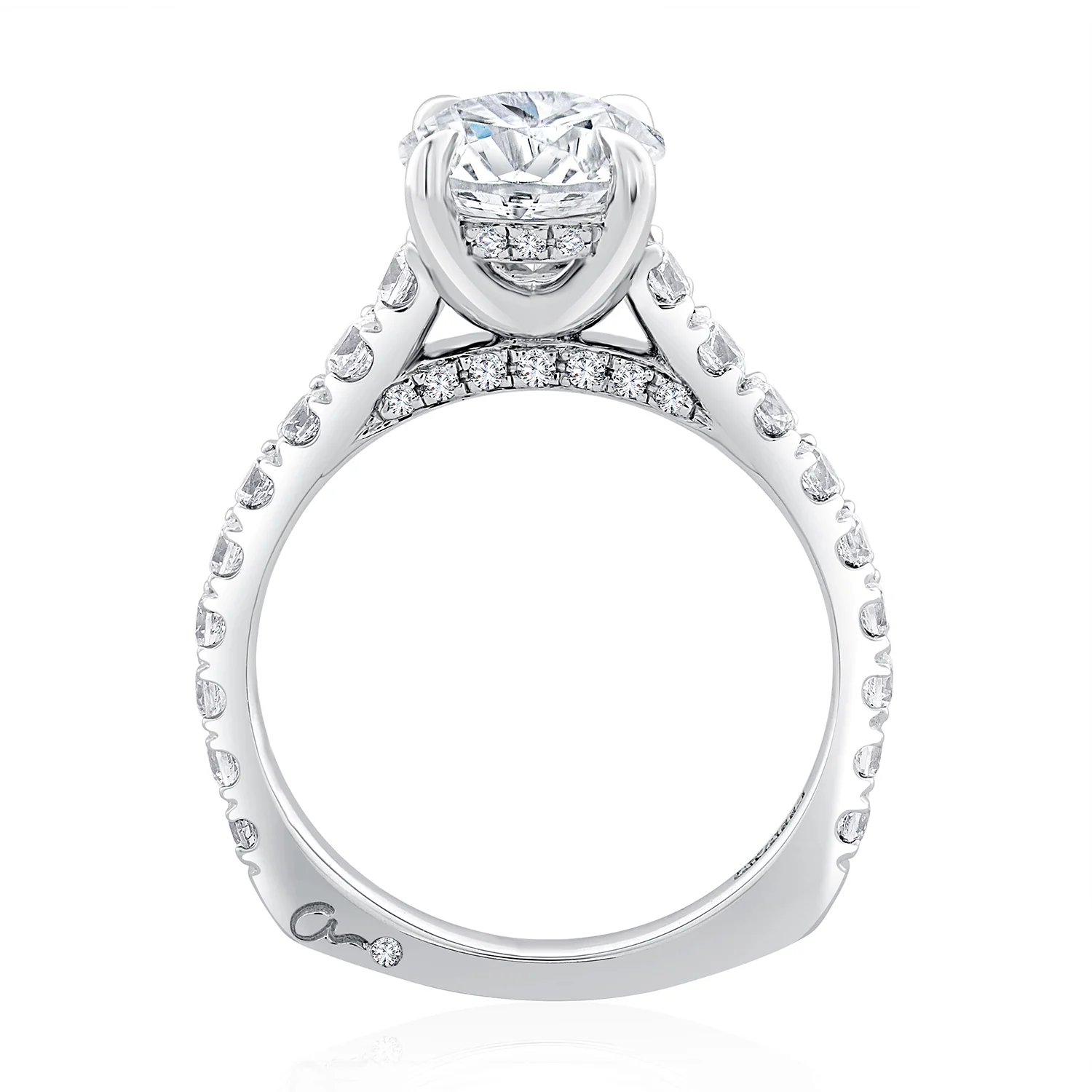 A.JAFFE 14K Diamond Engagement Ring - Image 2