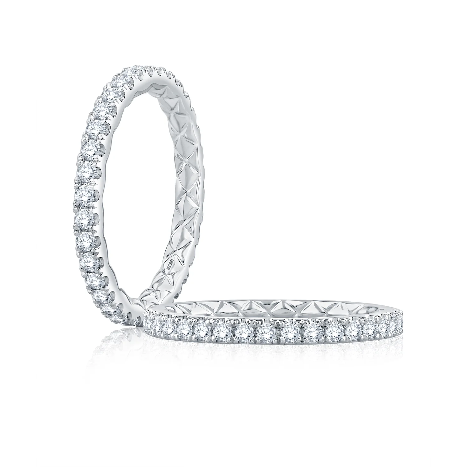 A.JAFFE 14K Diamond Eternity Band WR1024Q - Image 3