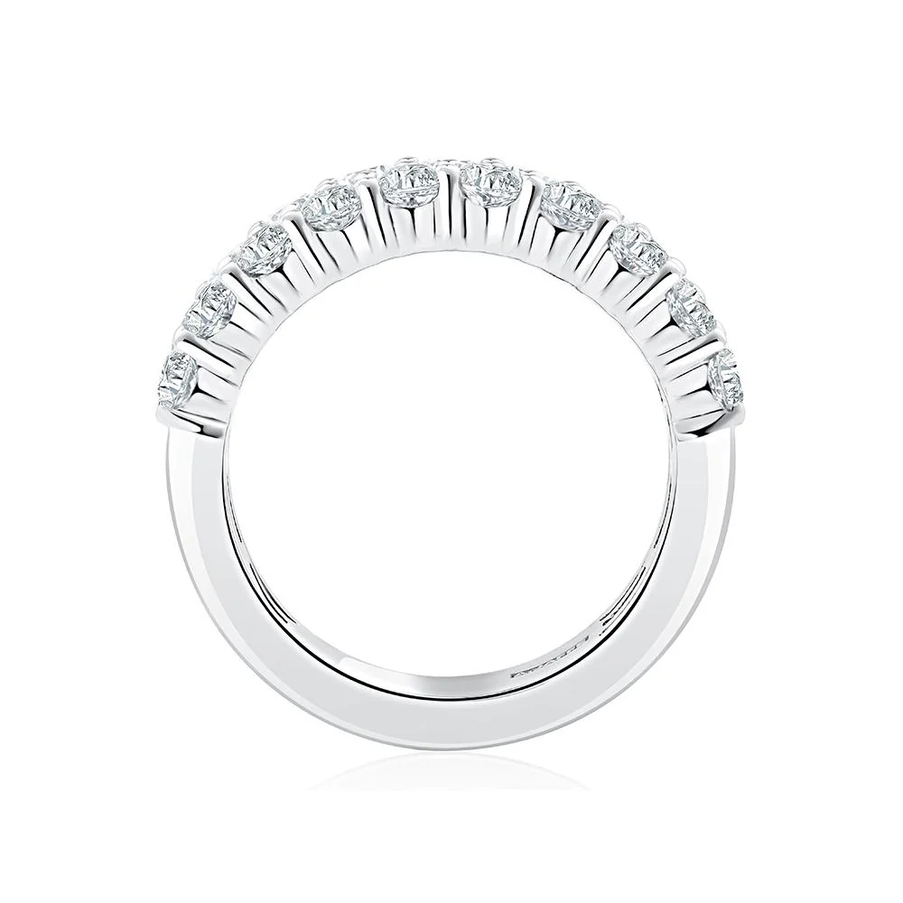 A.JAFFE 14K Diamond Eternity Band - Image 2