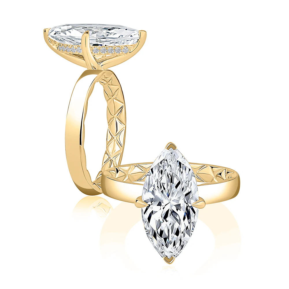 A.JAFFE 14K Diamond Solitaire Engagement Ring - Image 2