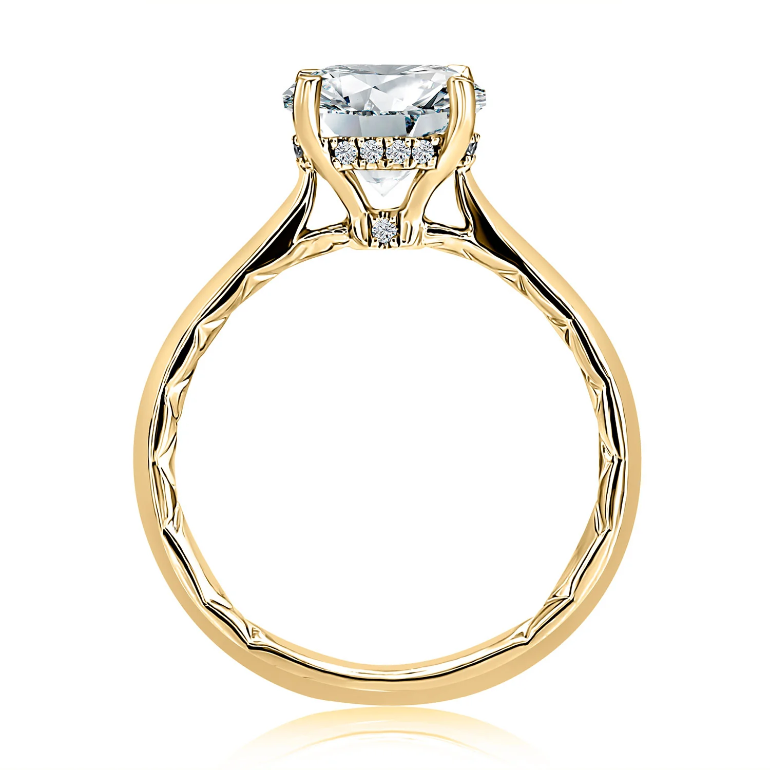 A.JAFFE 14K Diamond Solitaire Engagement Ring - Image 2