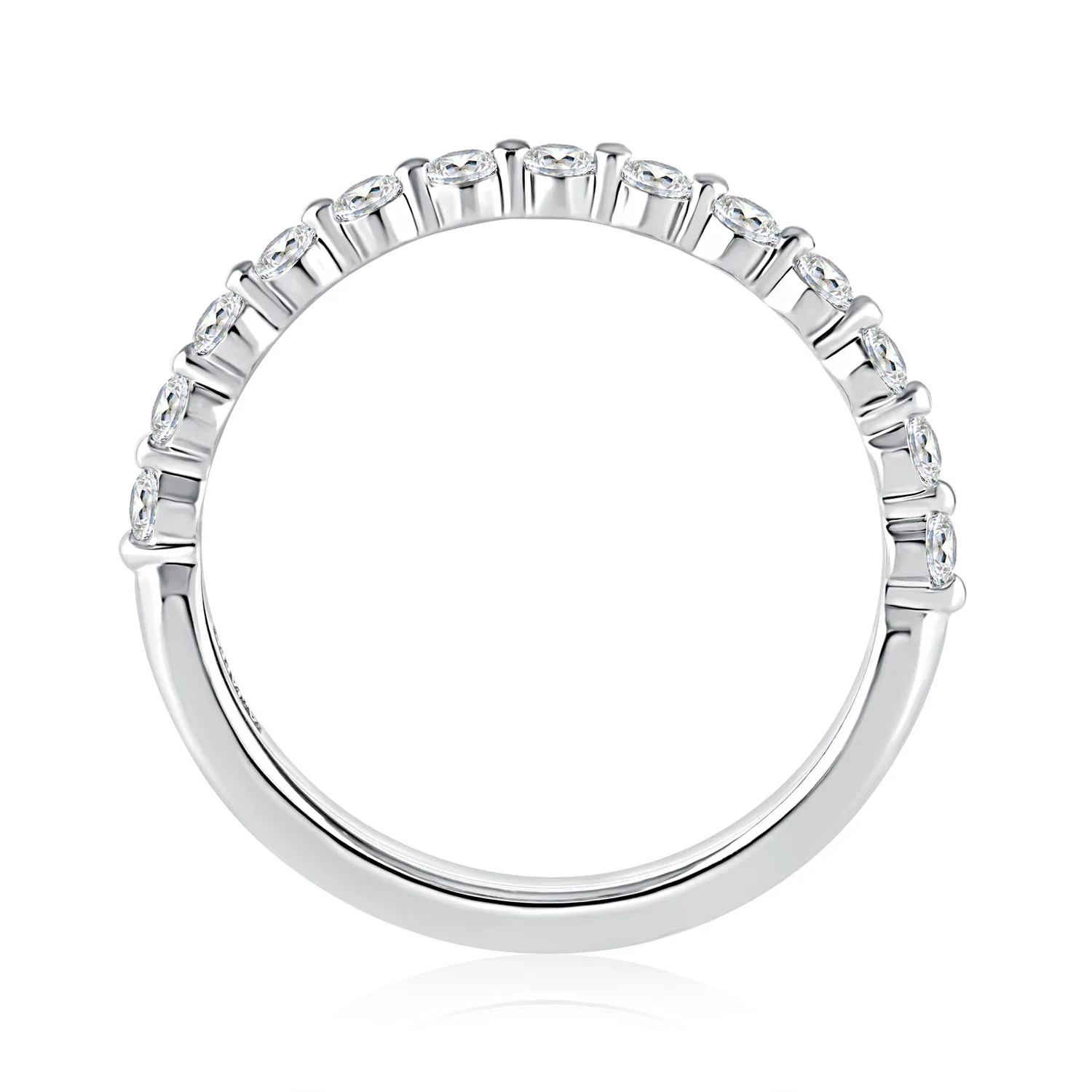 A.JAFFE 14K Diamond Wedding Band - Image 2