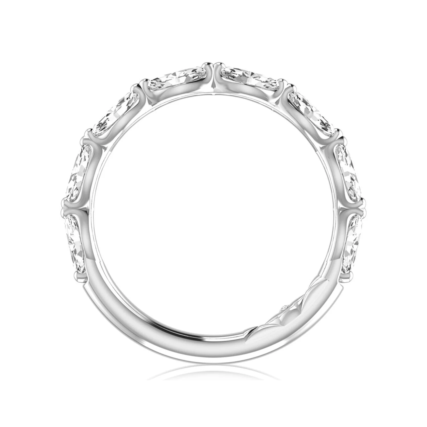 A.JAFFE 14K Diamond Wedding Band - Image 2