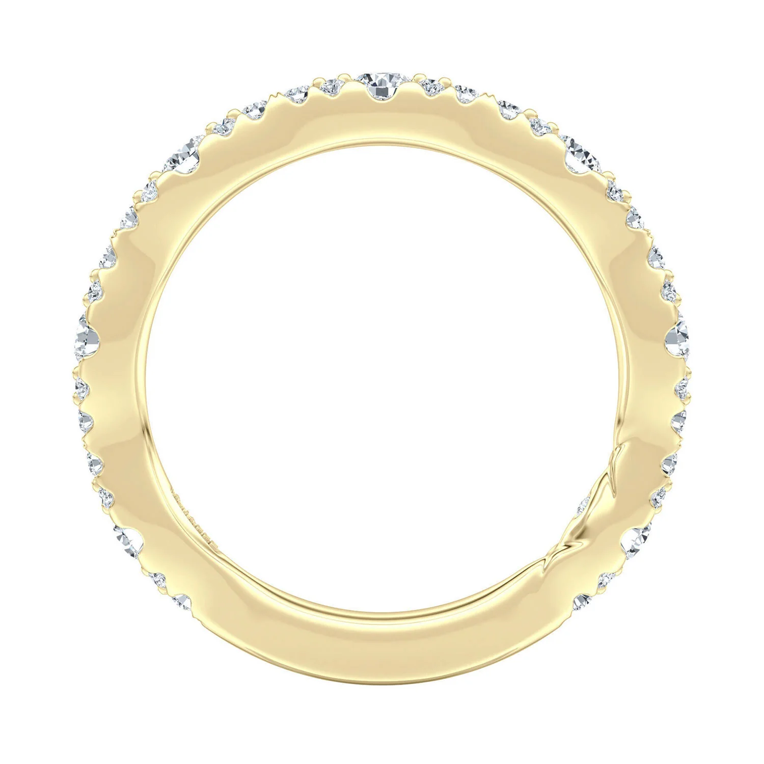 A.JAFFE 14K Diamond Wedding Band - Image 2