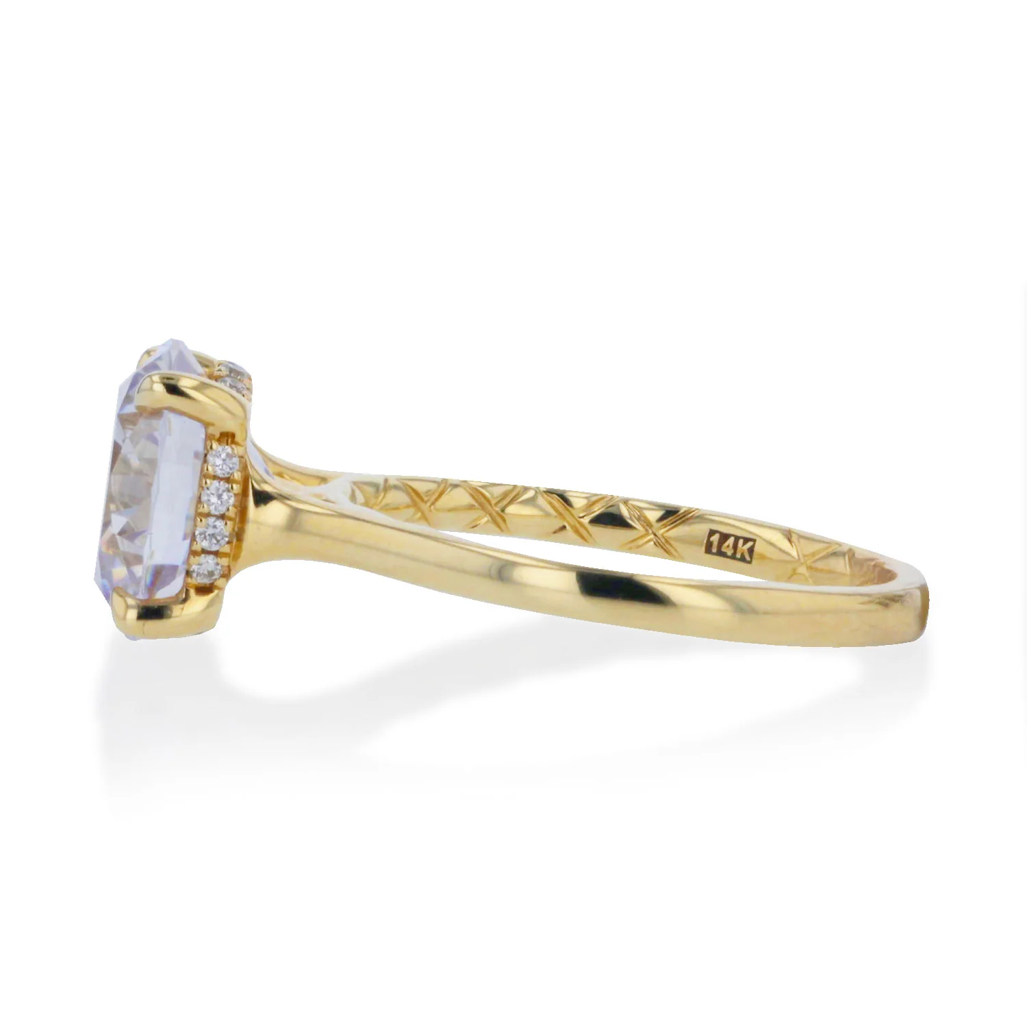 A.JAFFE 14K Diamond Solitaire Engagement Ring - Image 2