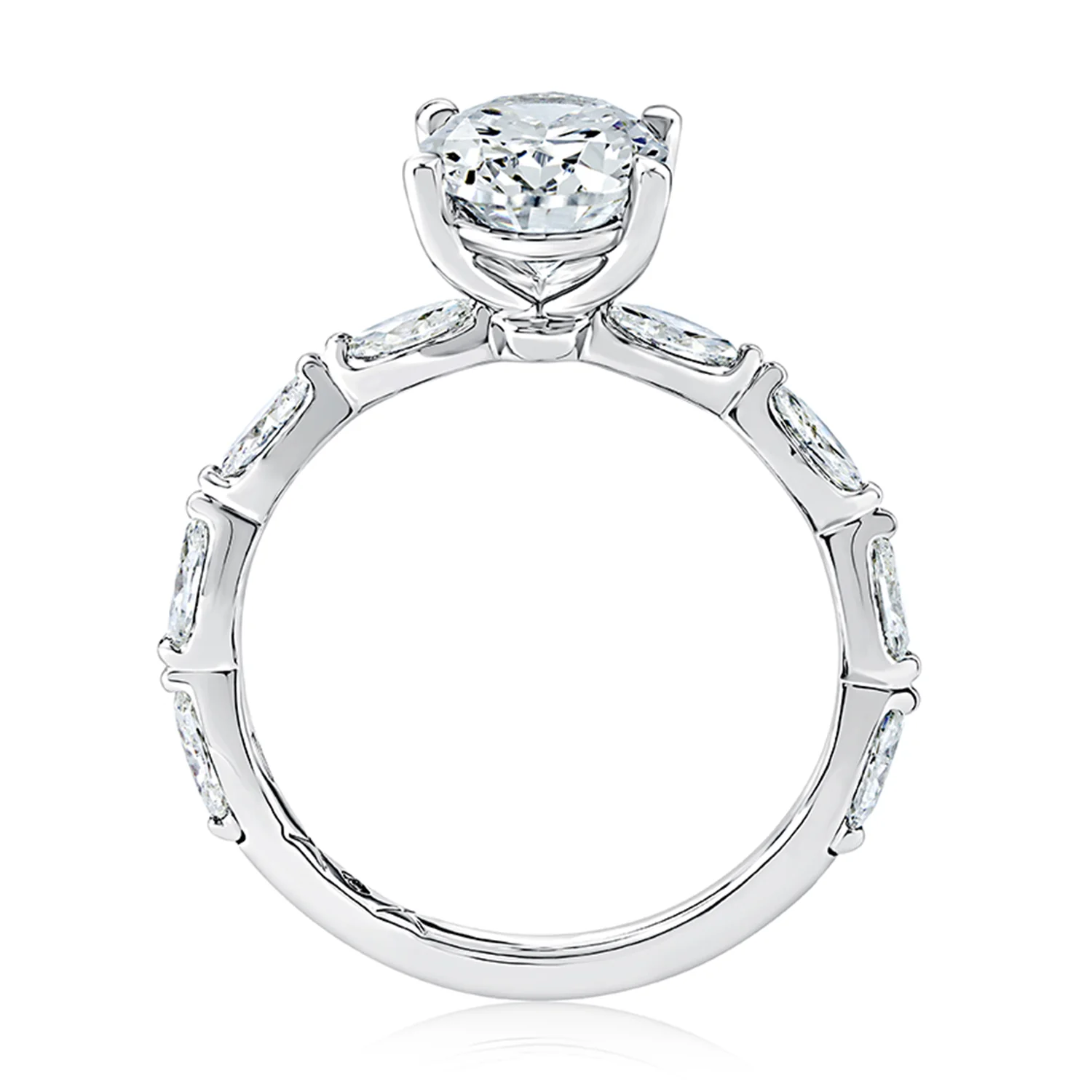 A.JAFFE Diamond Engagement Ring - Image 2