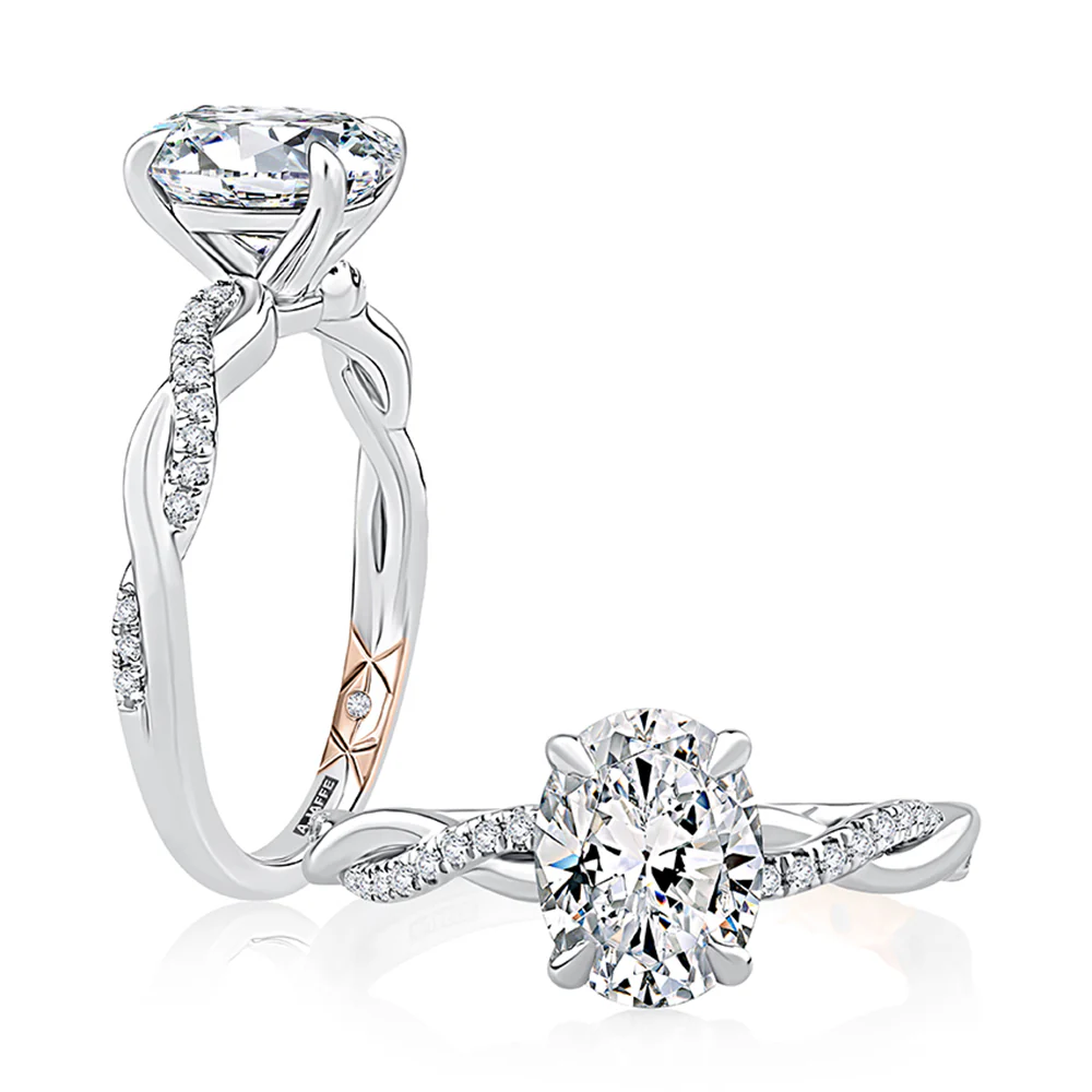 A.JAFFE Diamond Engagement Ring MECOV2544 - Image 3