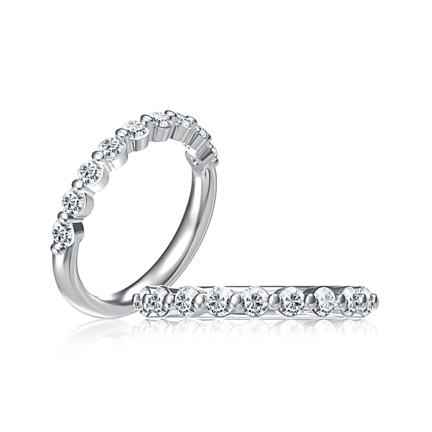 A.JAFFE Diamond Wedding Band WRRDN1243H/63 - Image 3