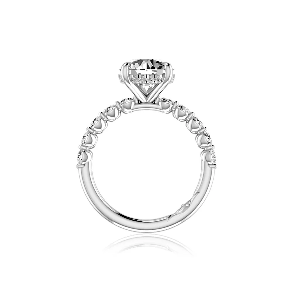 A.JAFFE Platinum Diamond Engagement Ring - Image 2