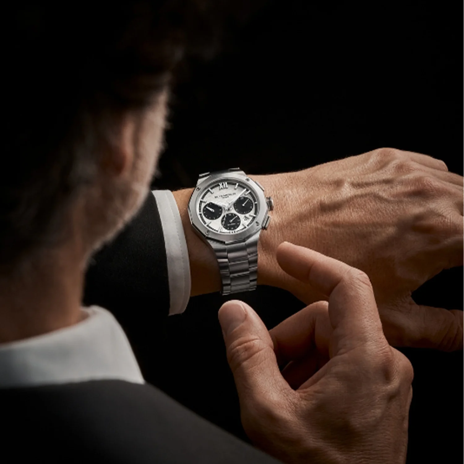 Baume & Mercier Riviera 10827 Chronograph - 41mm - Image 5