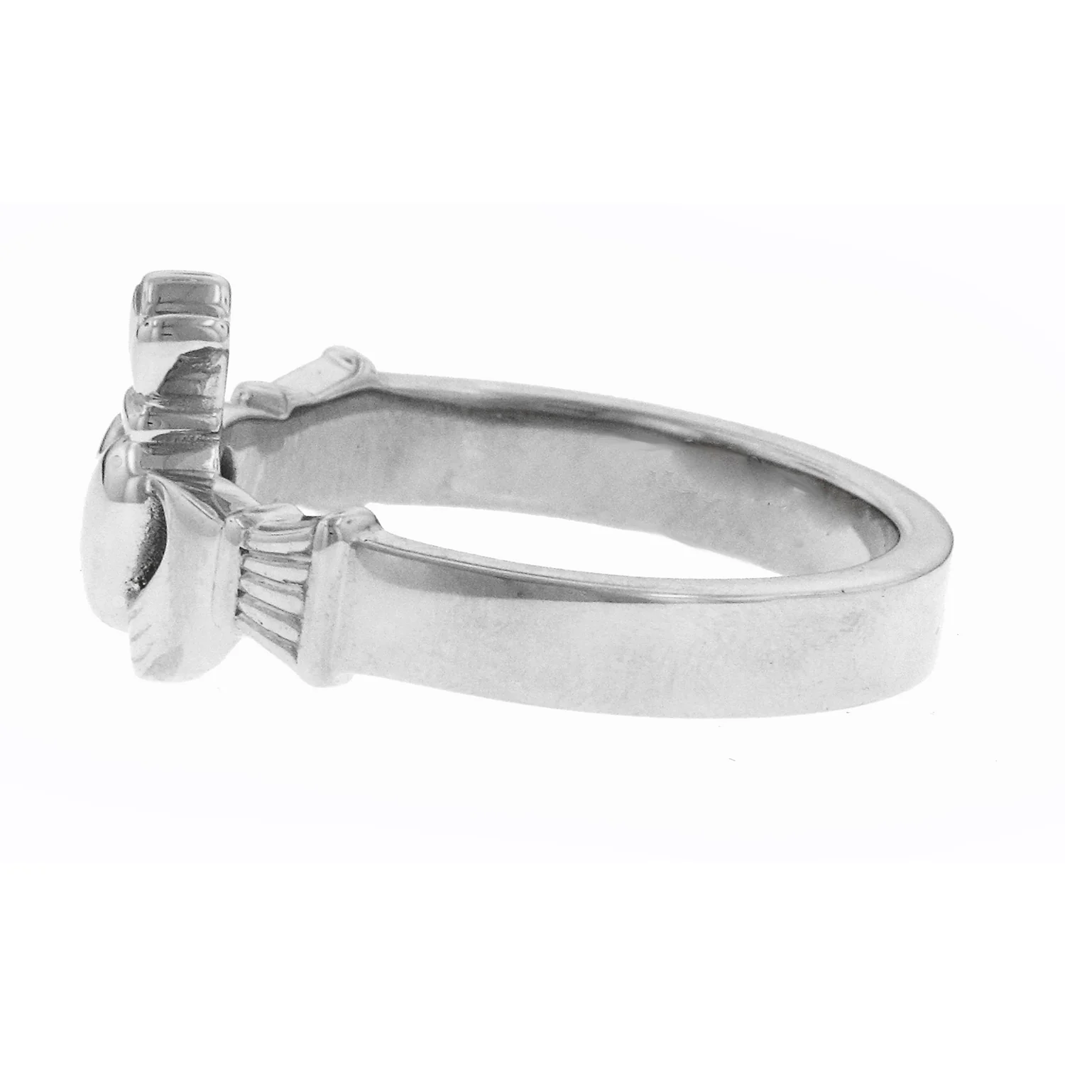 Bella Cosa Custom Mens Claddagh Ring - Image 2