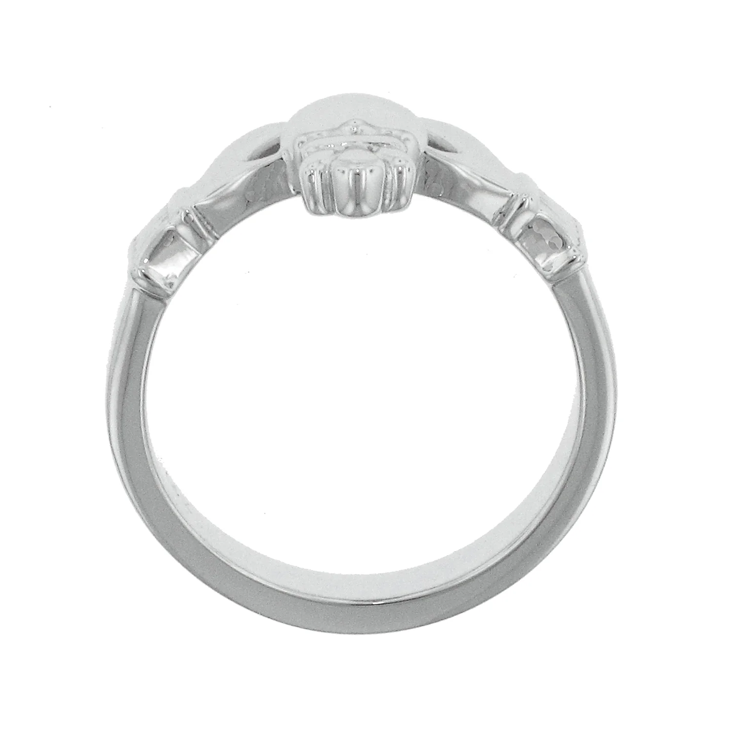 Bella Cosa Custom Mens Claddagh Ring - Image 3