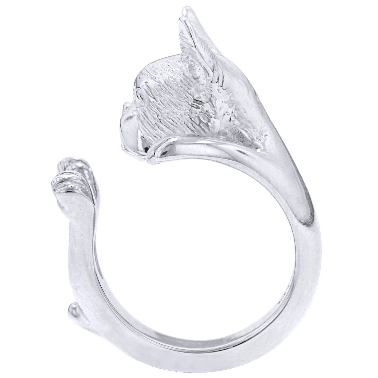 Dog Fever Boston Terrier Hug Ring - Image 2