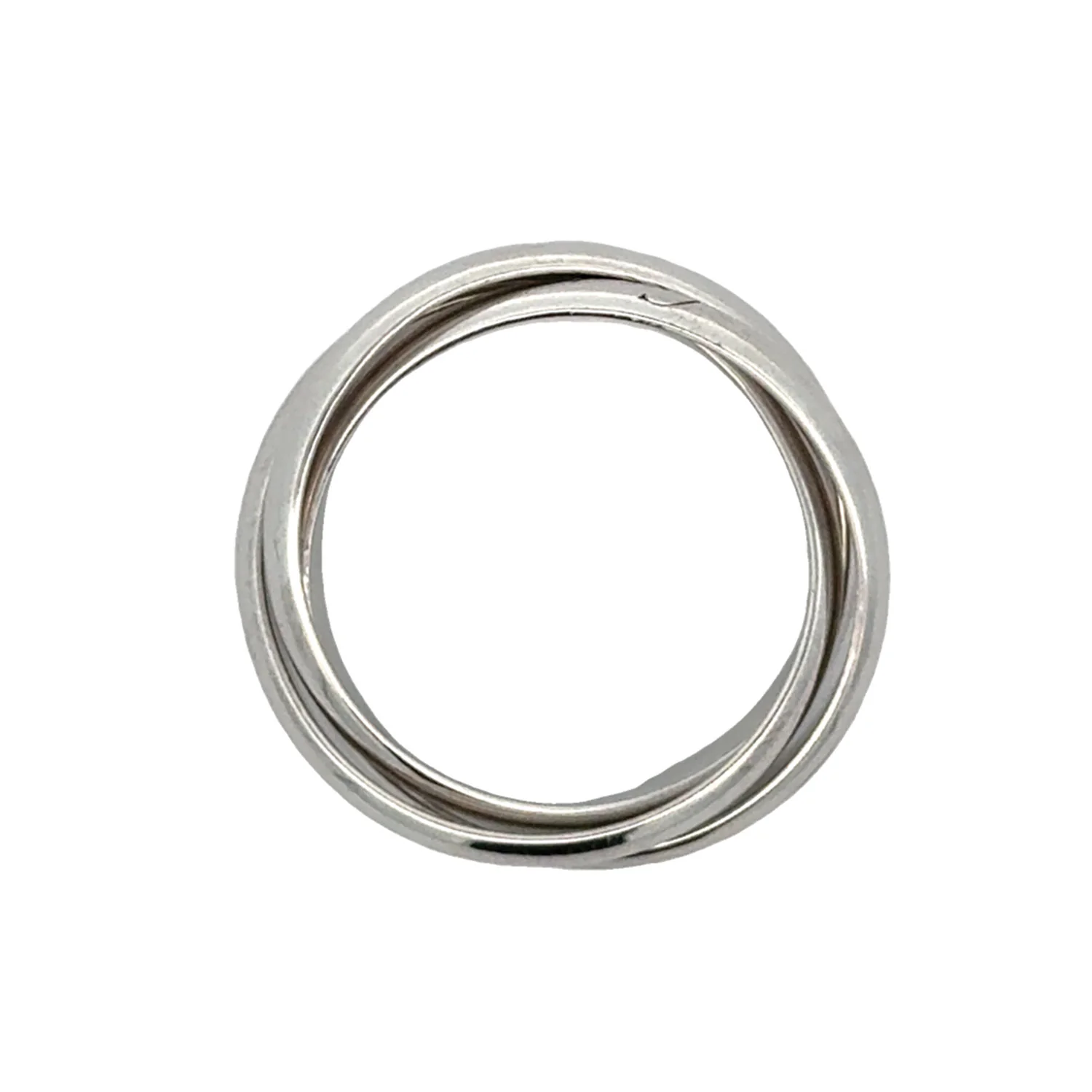 Estate 18K Cartier Rolling Ring - Image 2