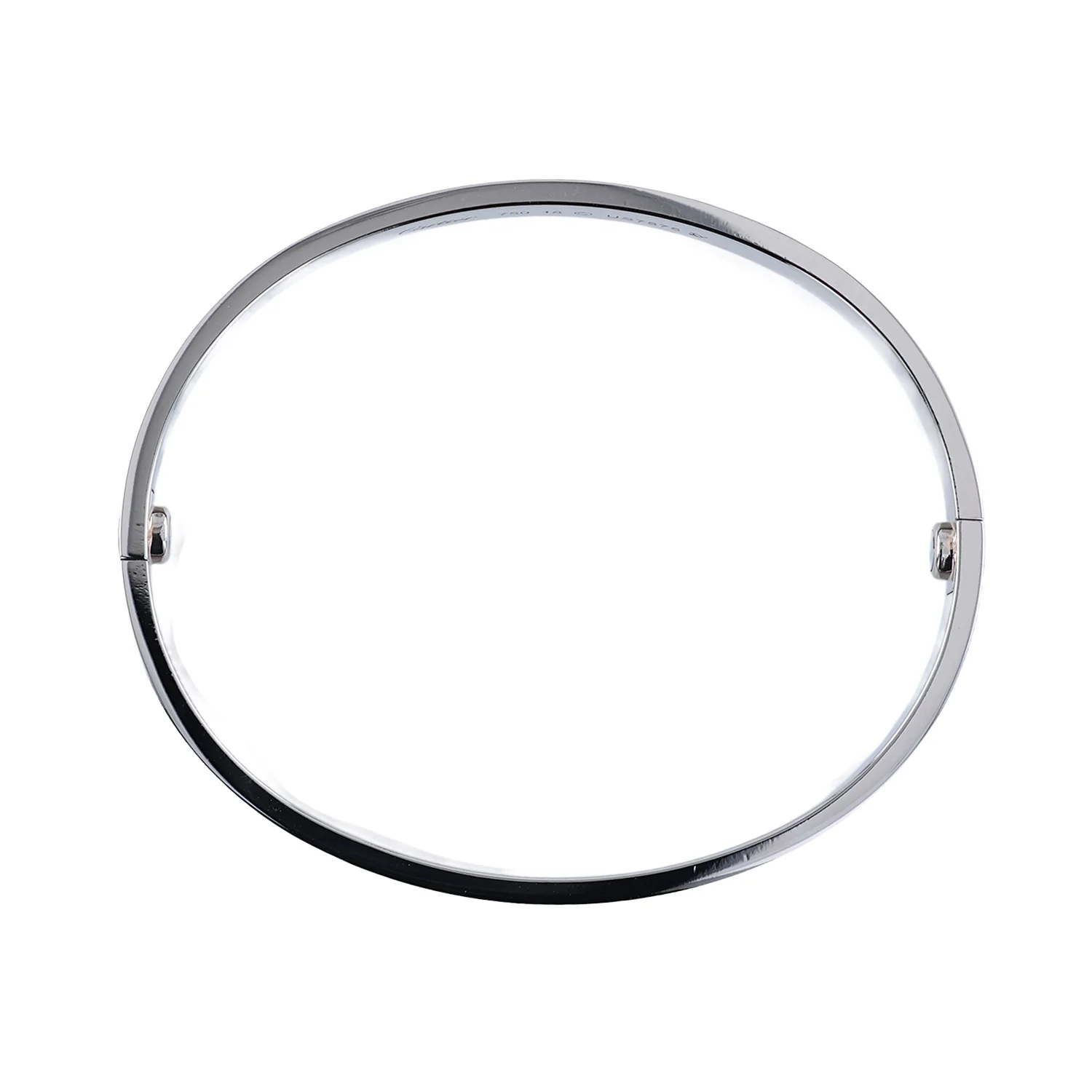 Estate Cartier 18K Love Bracelet - 6.1mm - Image 3