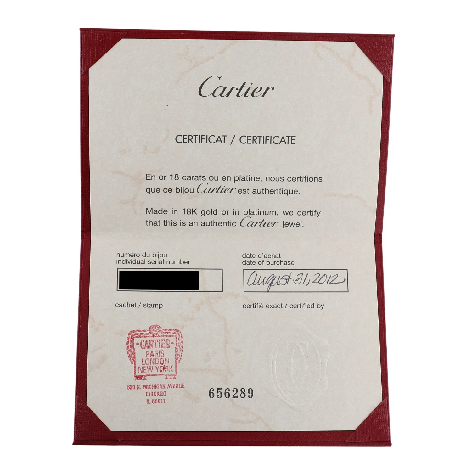 Estate Cartier 18K Love Bracelet - 6.1mm - Image 7