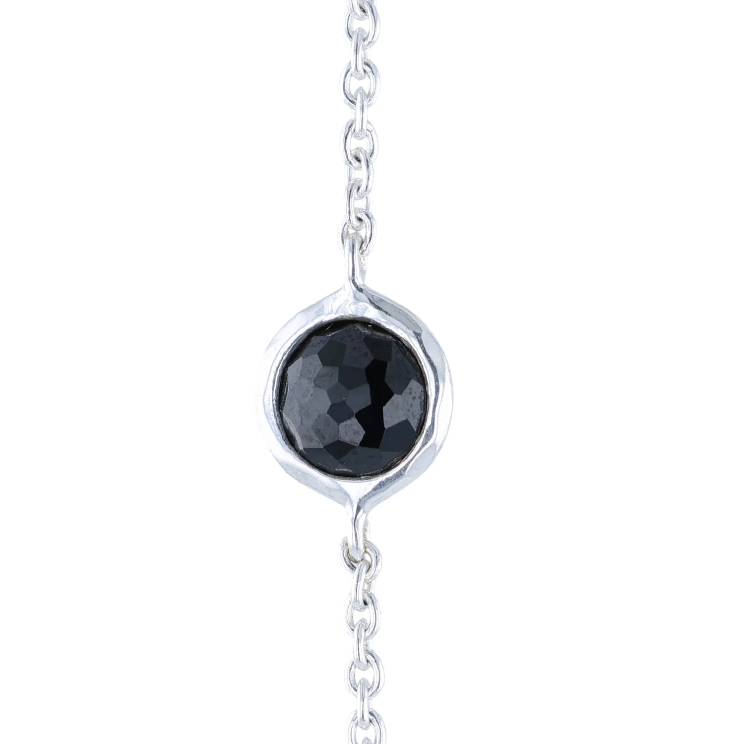 Estate Ippolita Sterling Silver Black Onyx Necklace - Image 2