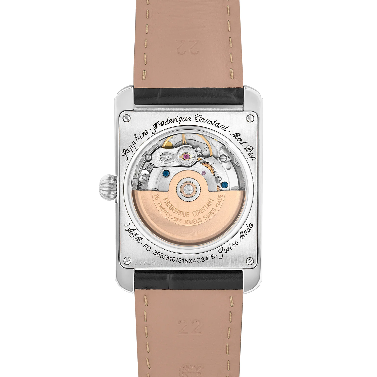 Frederique Constant Classics Carree Automatic Watch - Image 3